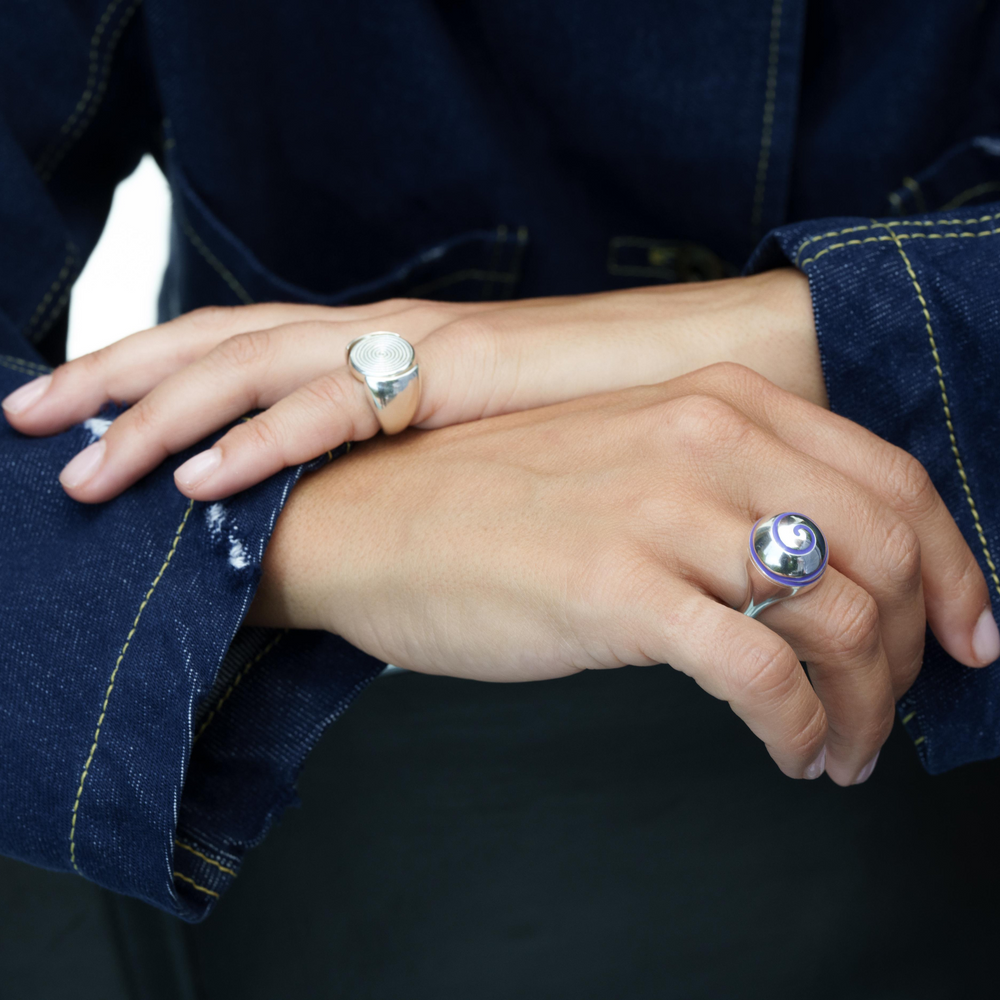 Reversible Bullseye Ring by Monbouquette - At Present Jewelry