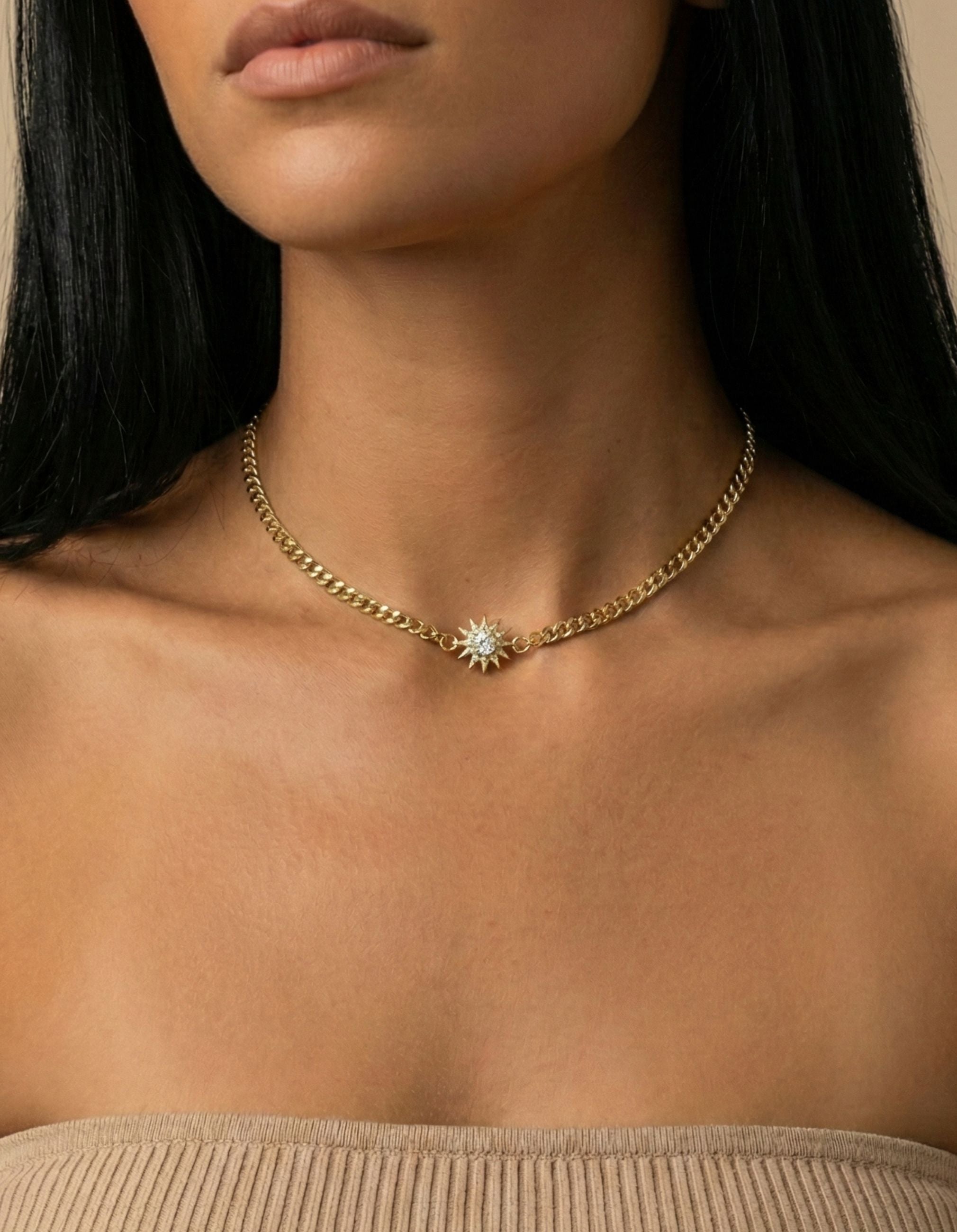 Baby Spur Chain Necklace