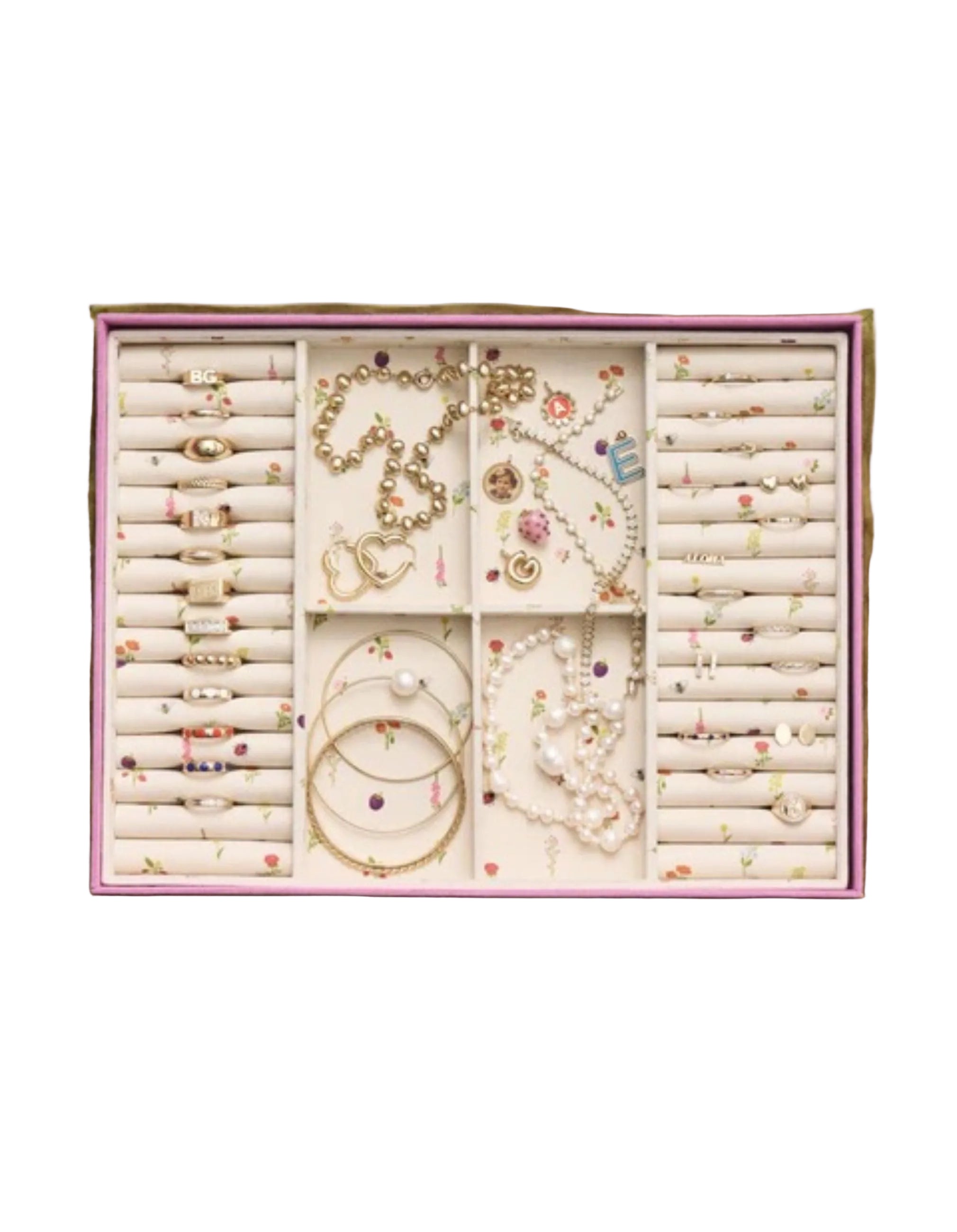 Ariel Gordon Jewelry Scalloped Floret Jewelry Box - At Present Jewelry