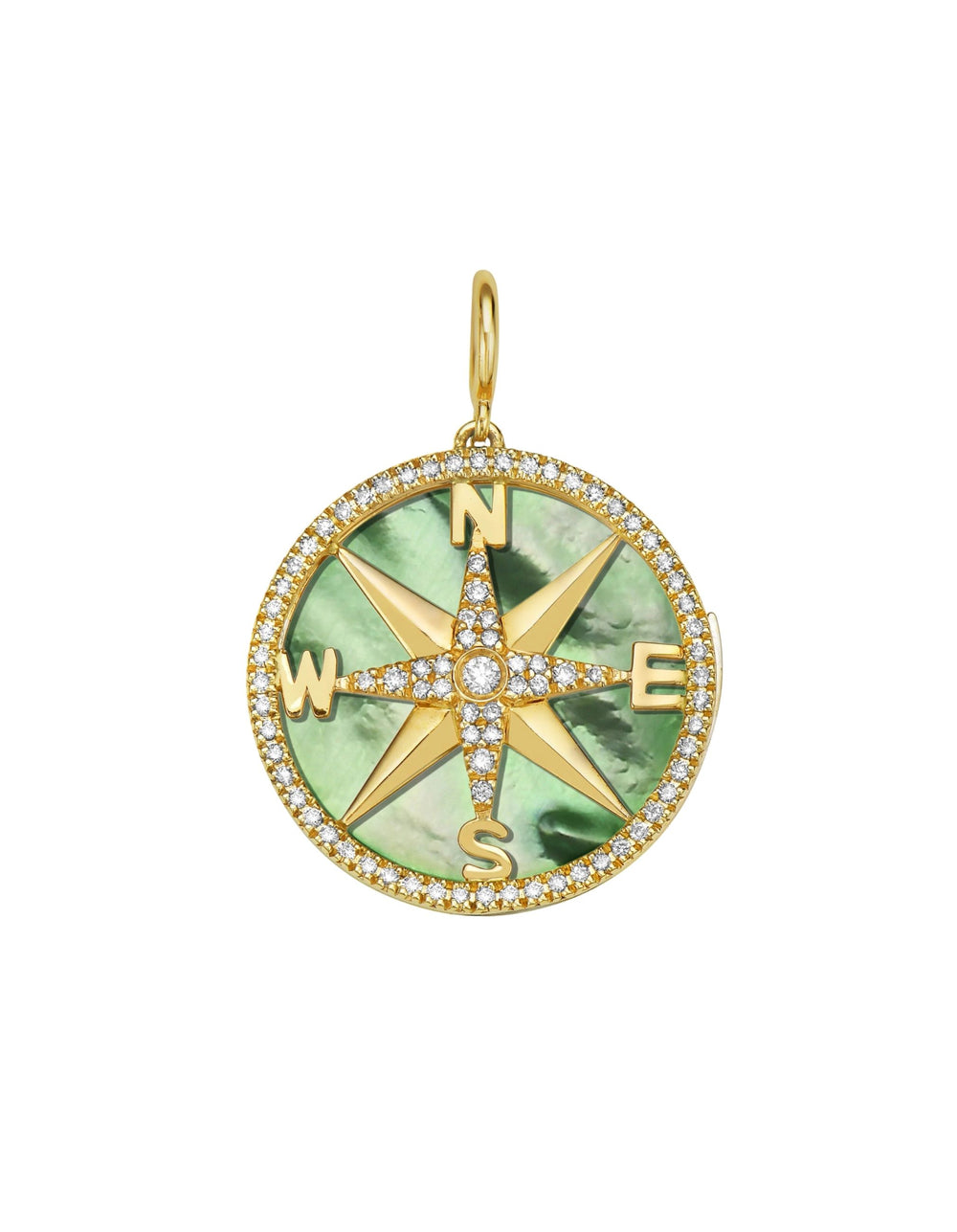 Seasons Compass Interchangeable Gemstone Charm