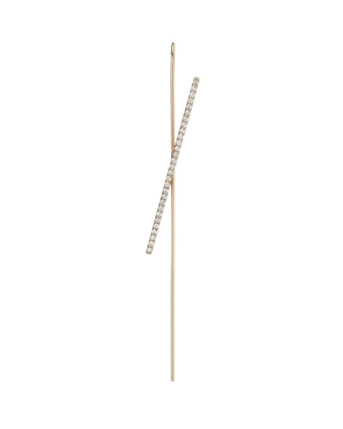 Horizon Needle Earring by Labulgara - At Present Jewelry