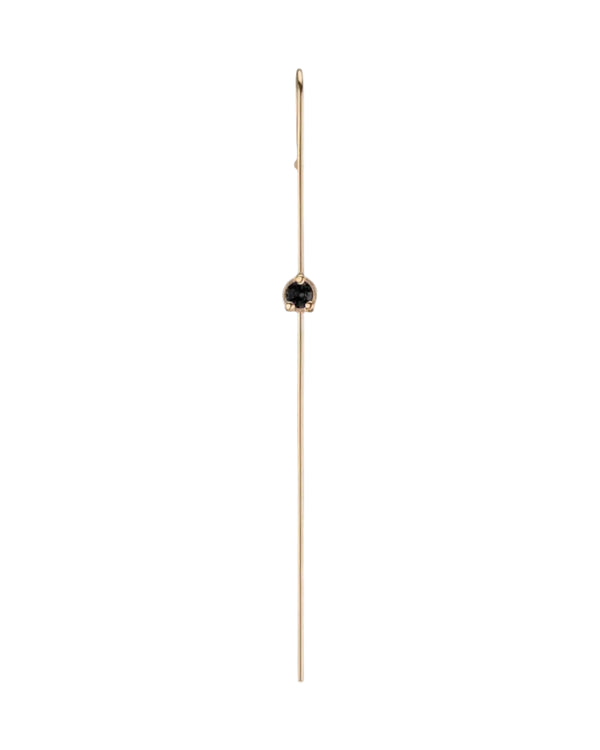 Precious Gem Needle Earring by Labulgara - At Present Jewelry
