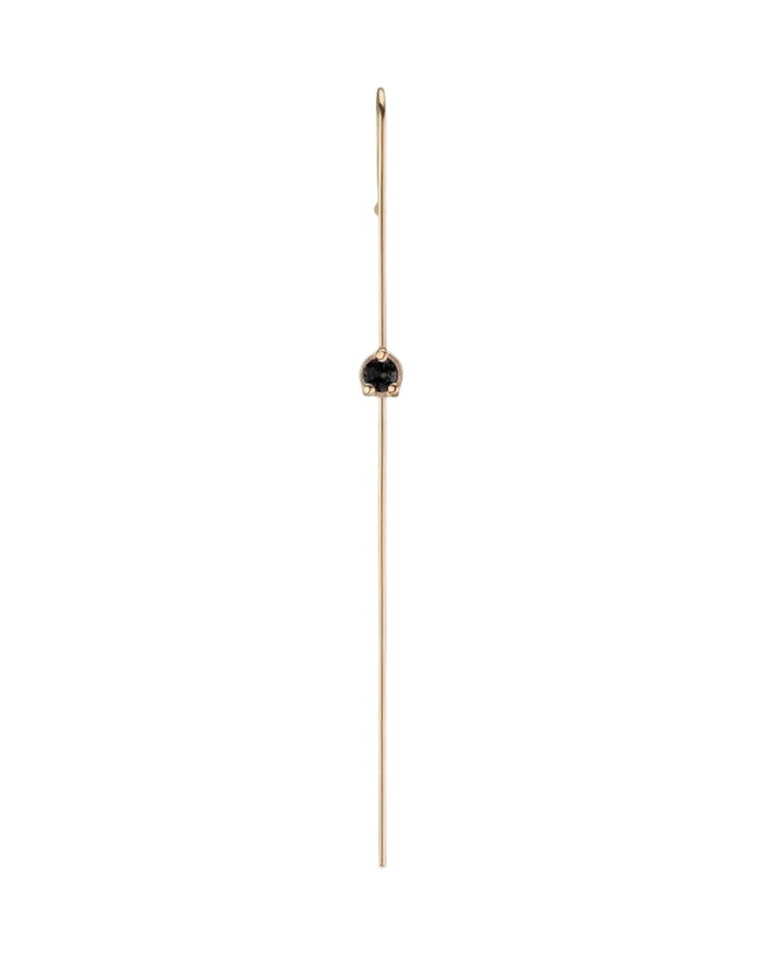 Precious Gem Needle Earring by Labulgara - At Present Jewelry