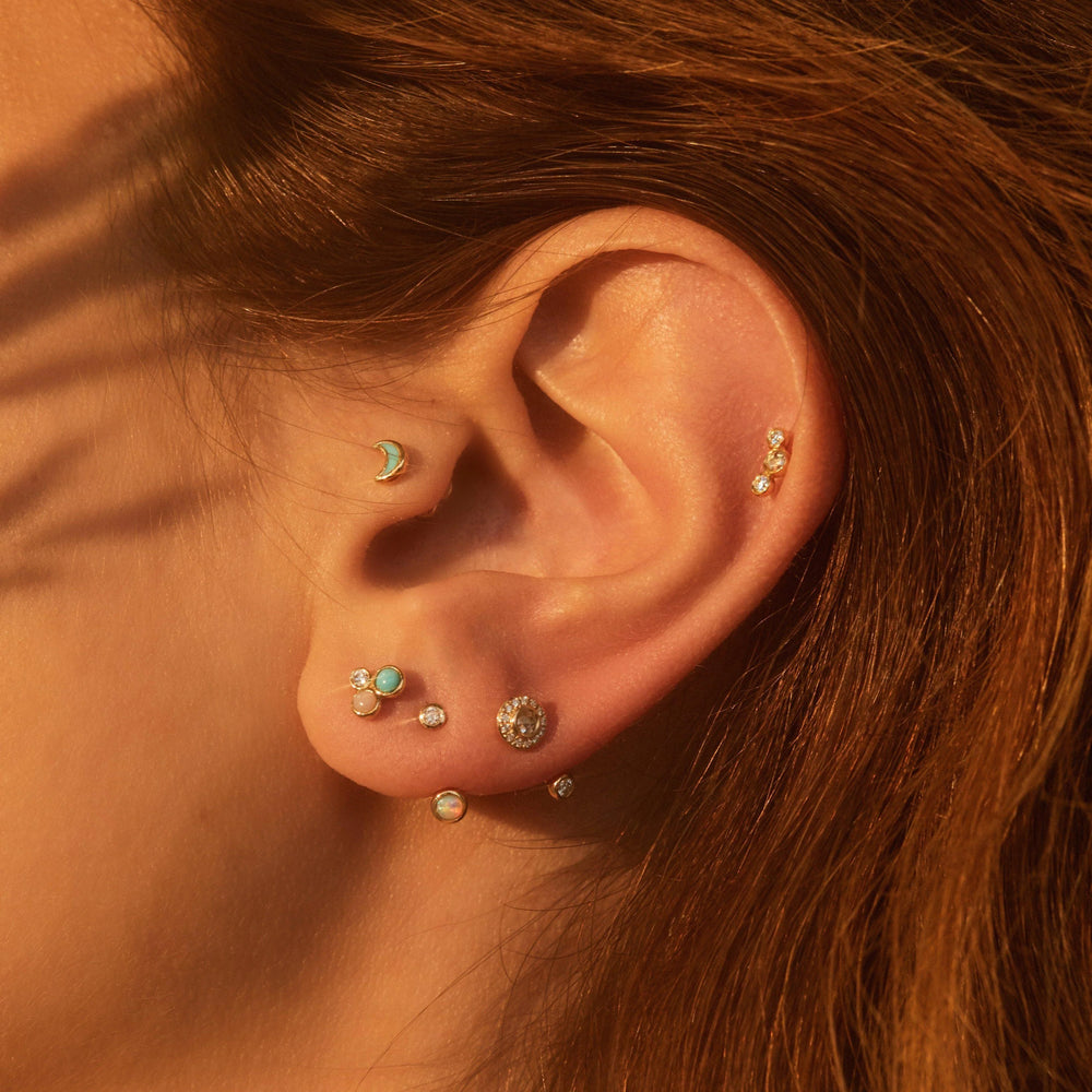 Pearl Gravitation Hook by Pamela Love - At Present Jewelry