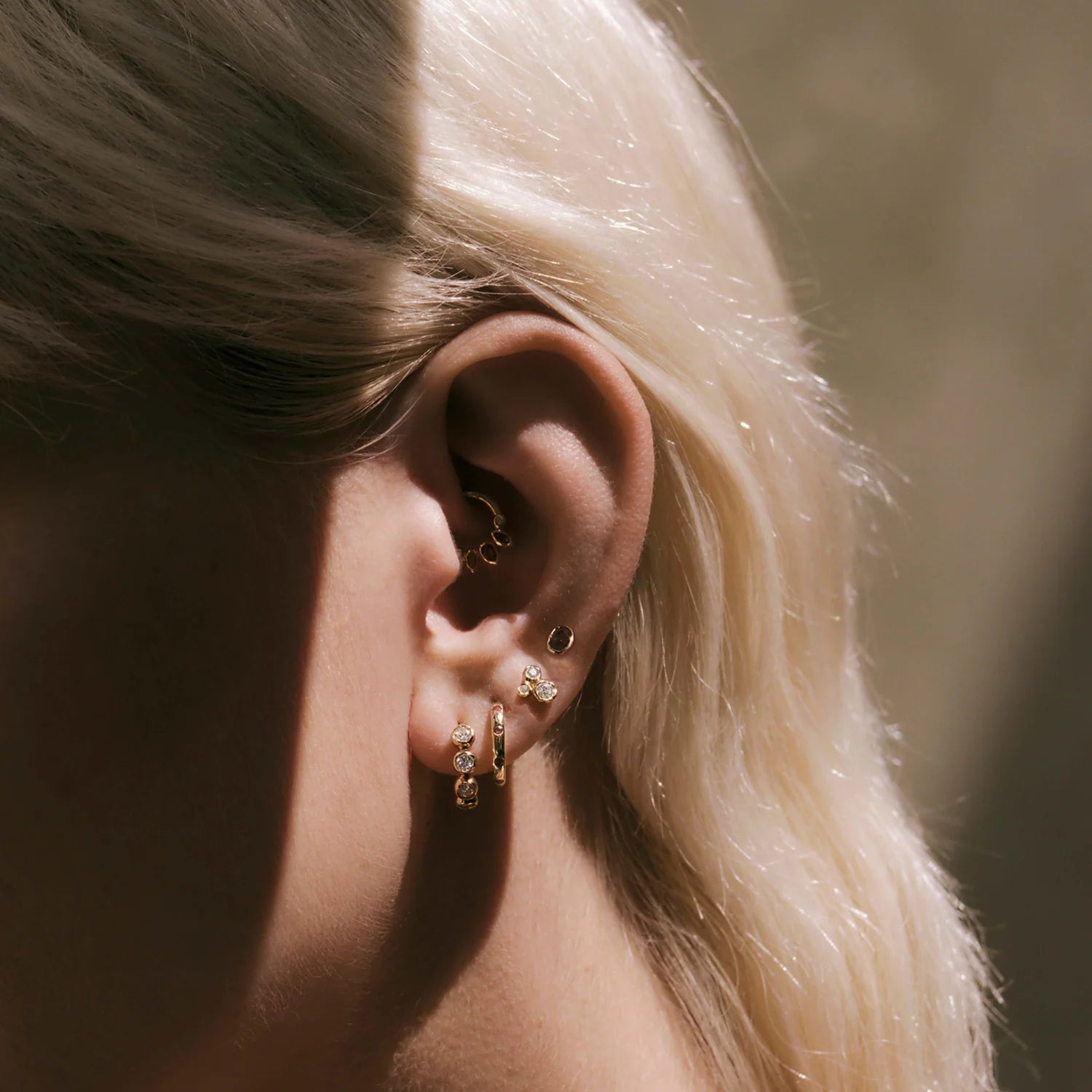 Molten Trio Stud by Pamela Love - At Present Jewelry