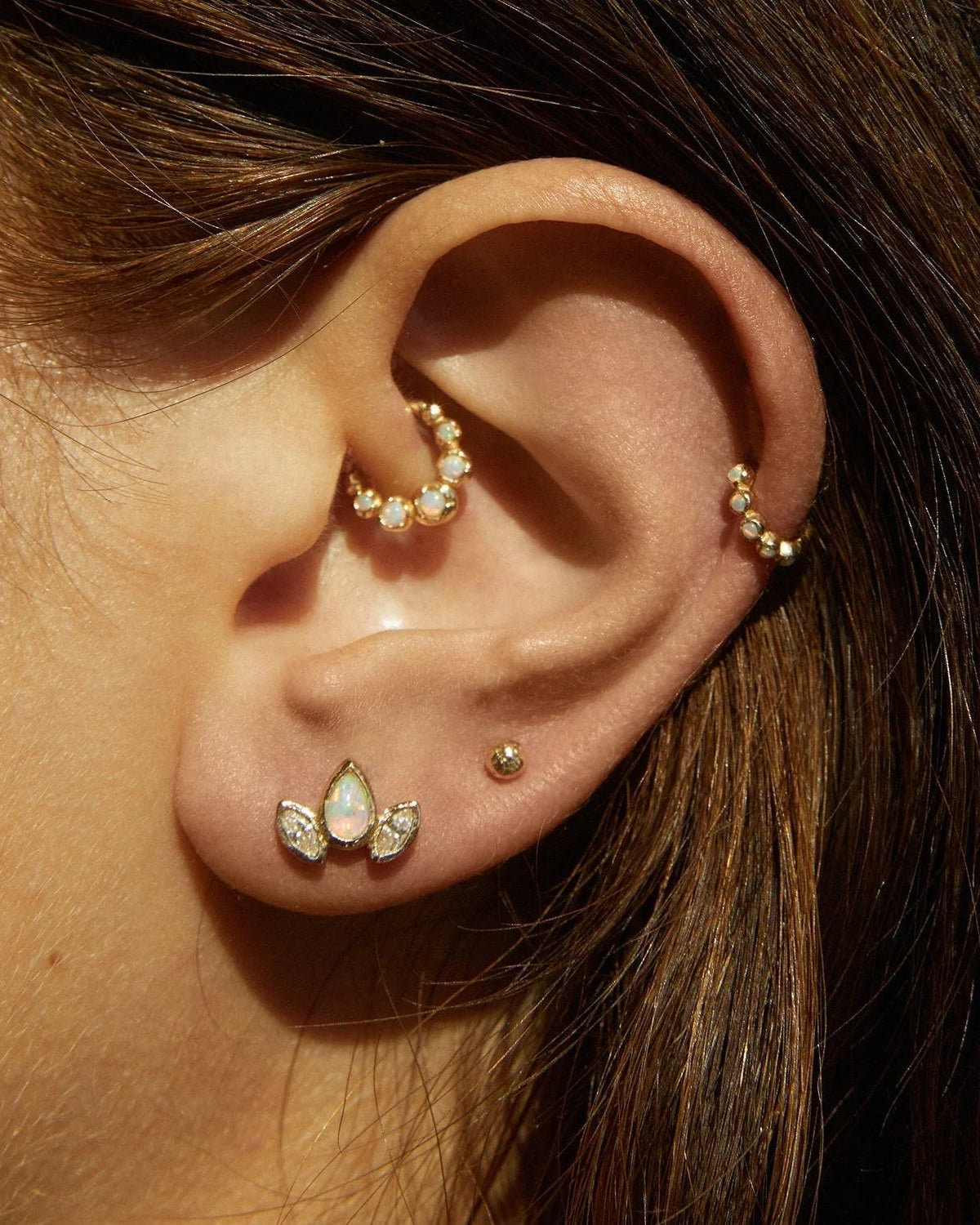 3mm Molten Stud by Pamela Love - At Present Jewelry