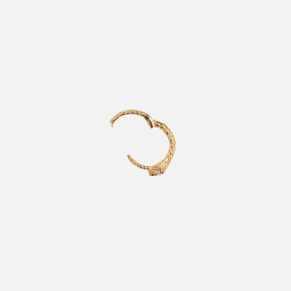 6mm Serpent Clicker, Gold by Pamela Love - At Present Jewelry