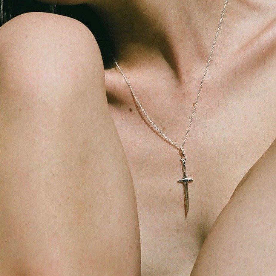 Dagger Pendant by Pamela Love - At Present Jewelry