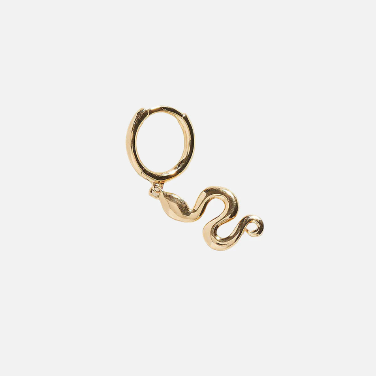 Serpent Ruby Huggie by Pamela Love - At Present Jewelry