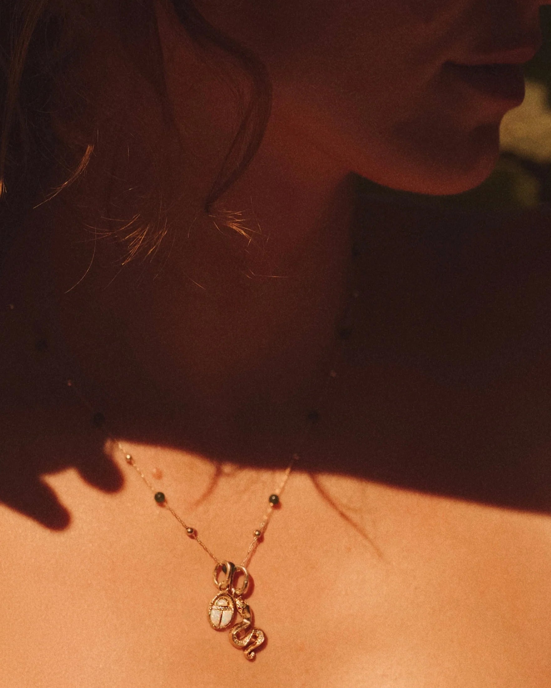 Serpente Charm by Pamela Love - At Present Jewelry