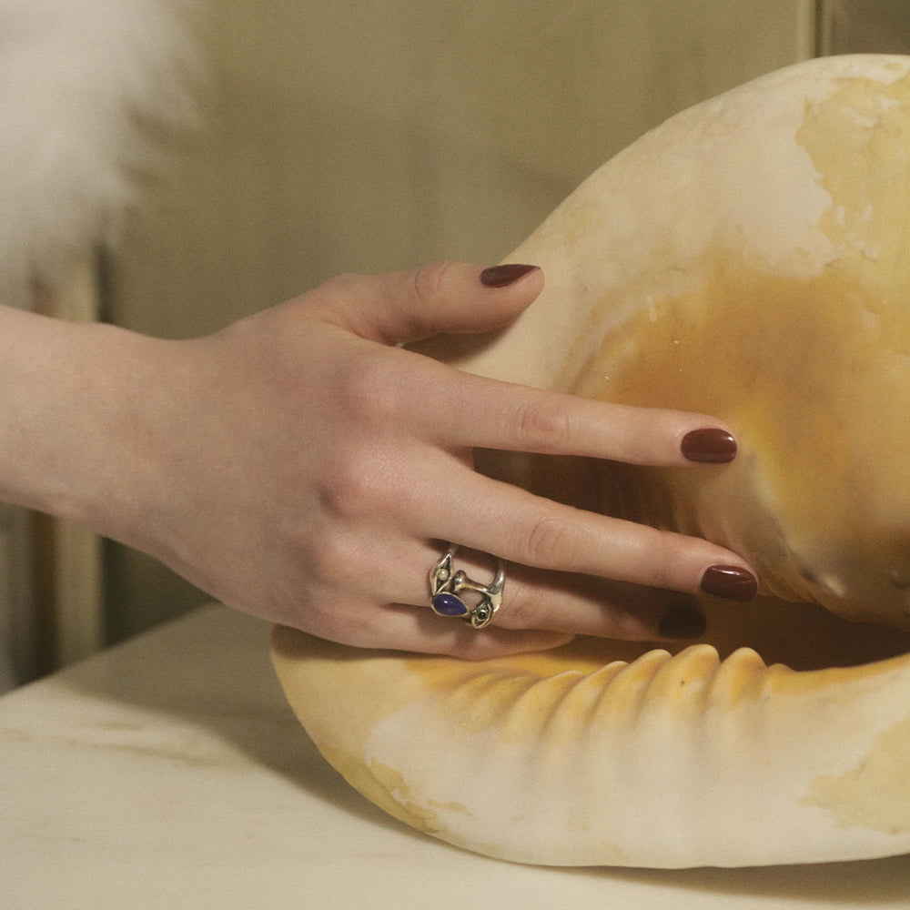 Large Portrait Ring by Pamela Love - At Present Jewelry