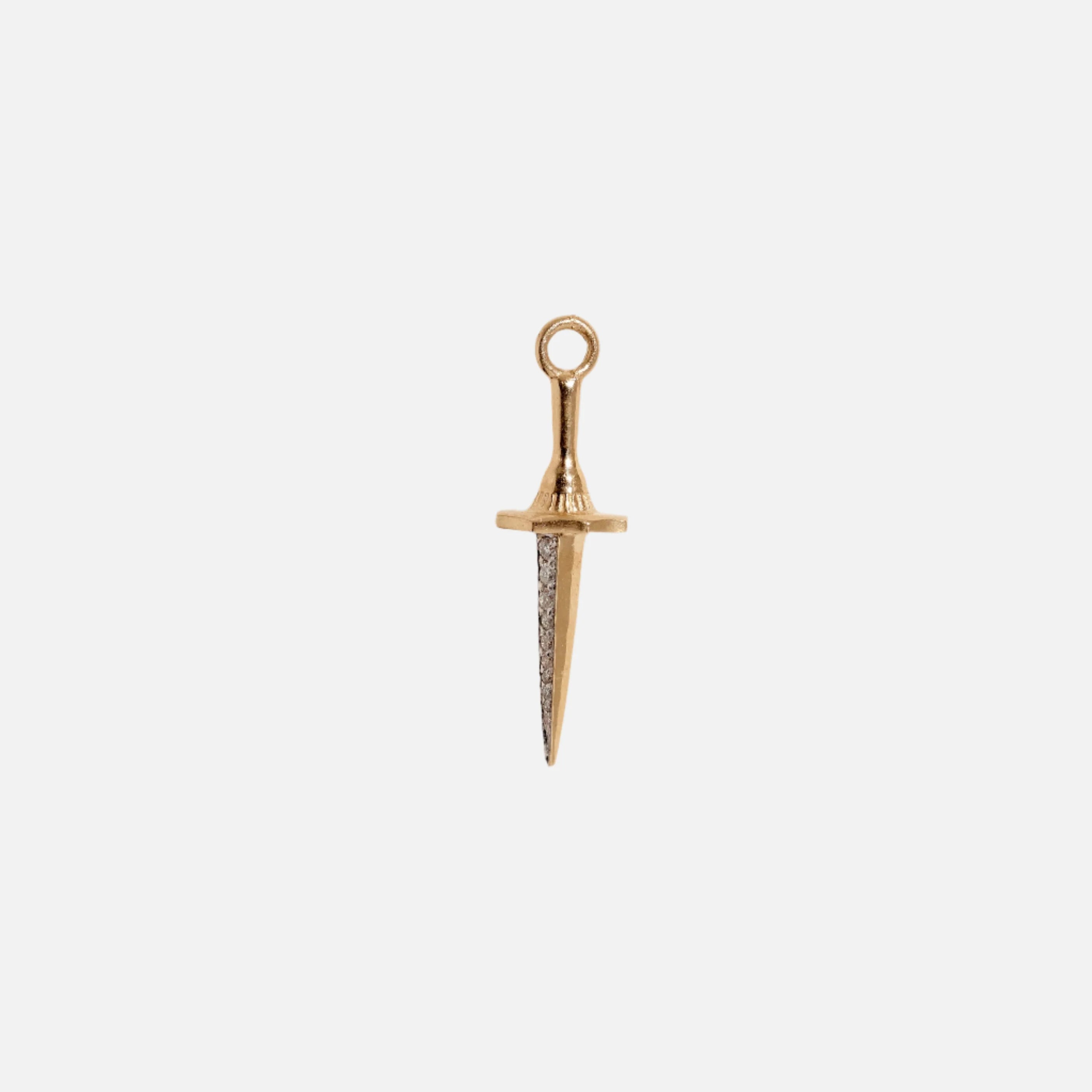 Dagger Charm, Gold by Pamela Love - At Present Jewelry