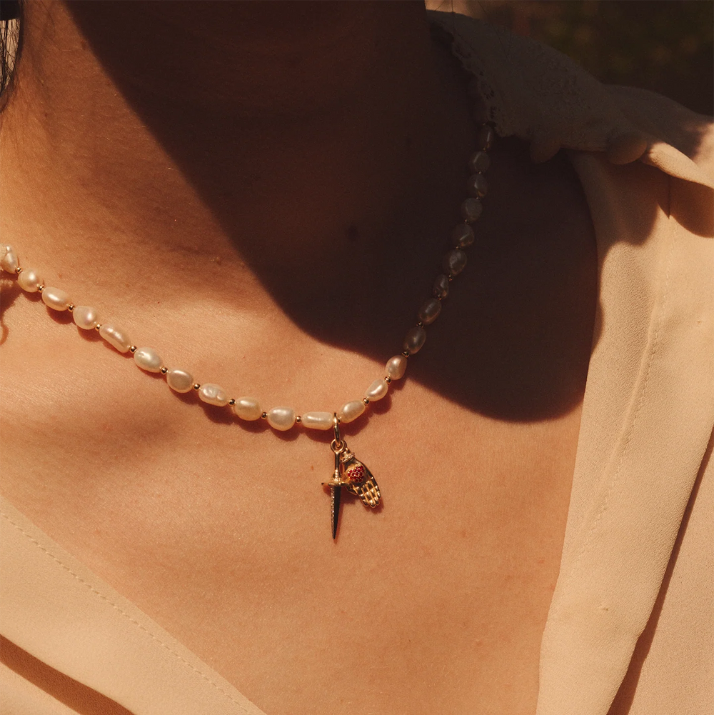 Dagger Charm, Gold by Pamela Love - At Present Jewelry