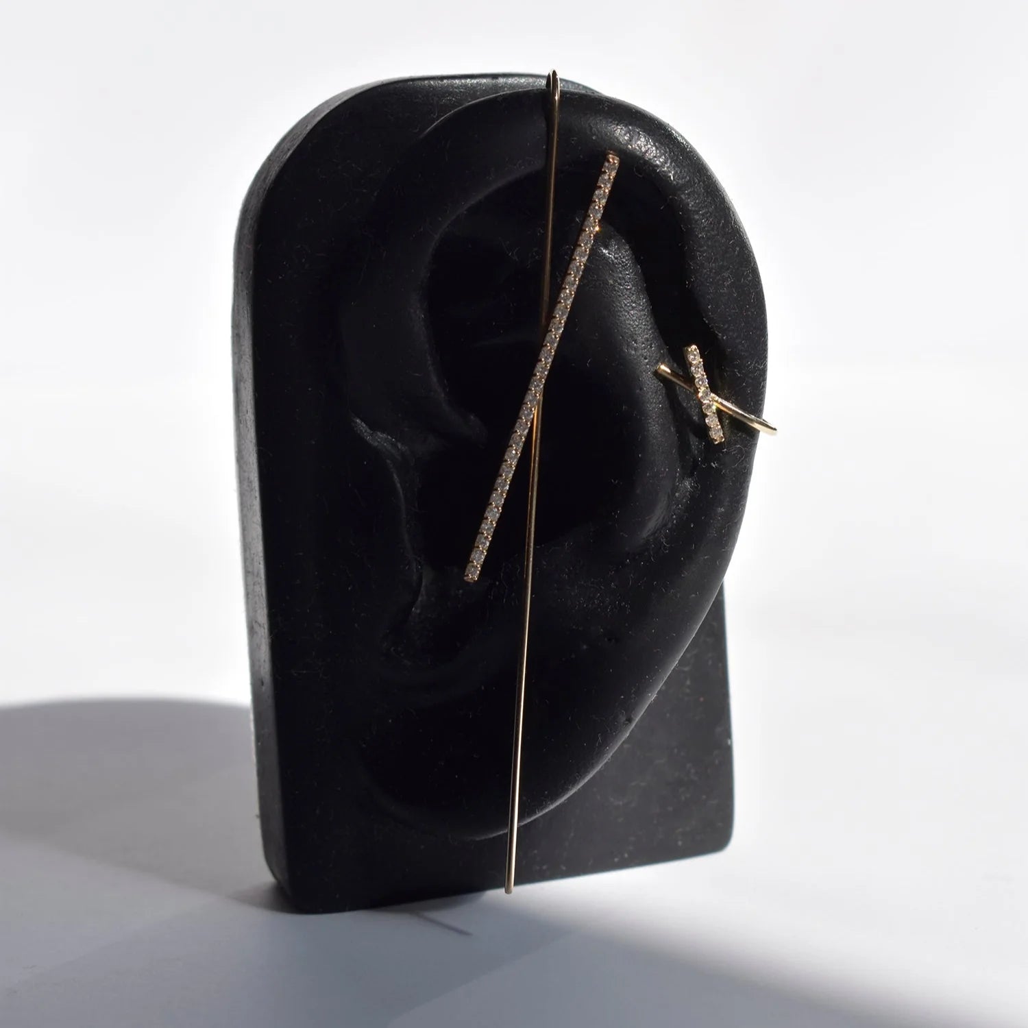 Night Horizon Needle Earring by Labulgara - At Present Jewelry