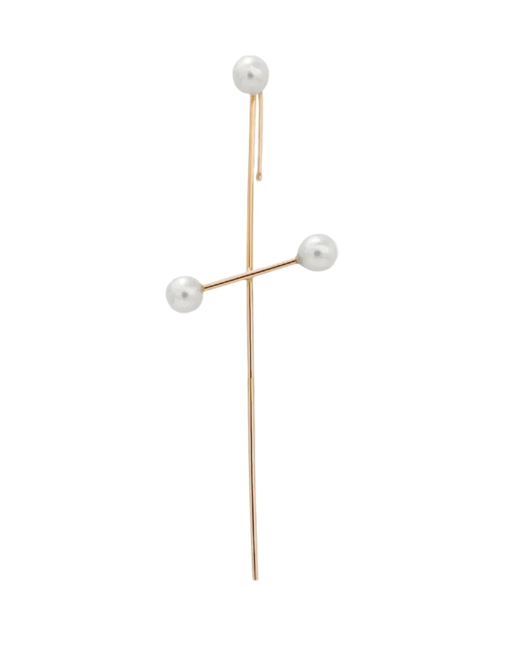 Perla Needle Earring by Labulgara - At Present Jewelry