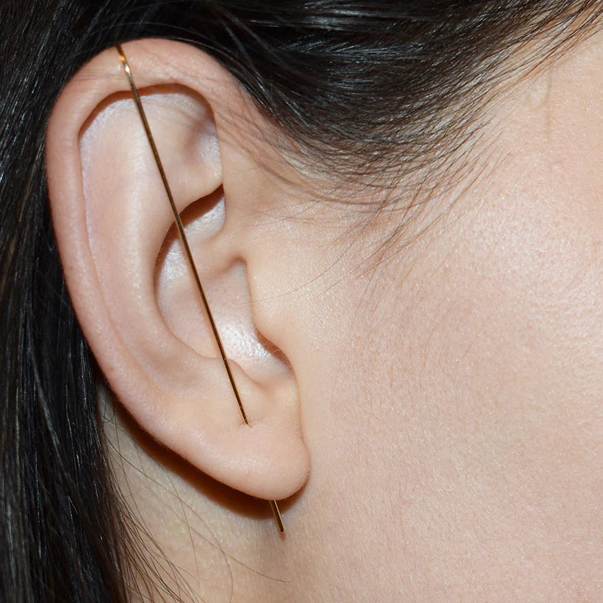 Mona Lisa Needle Earring by Labulgara - At Present Jewelry