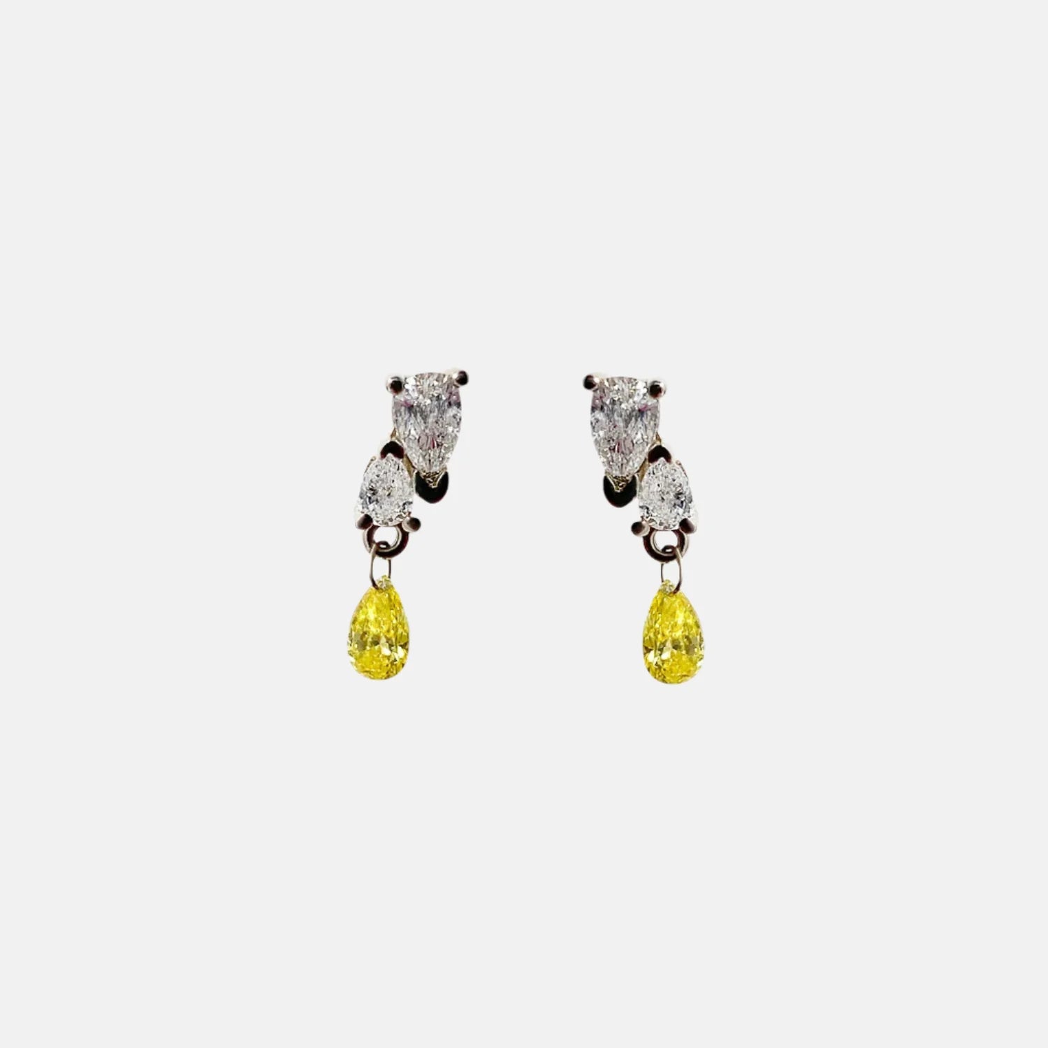 Me and You Canary Dangle Earring by Labulgara - At Present Jewelry