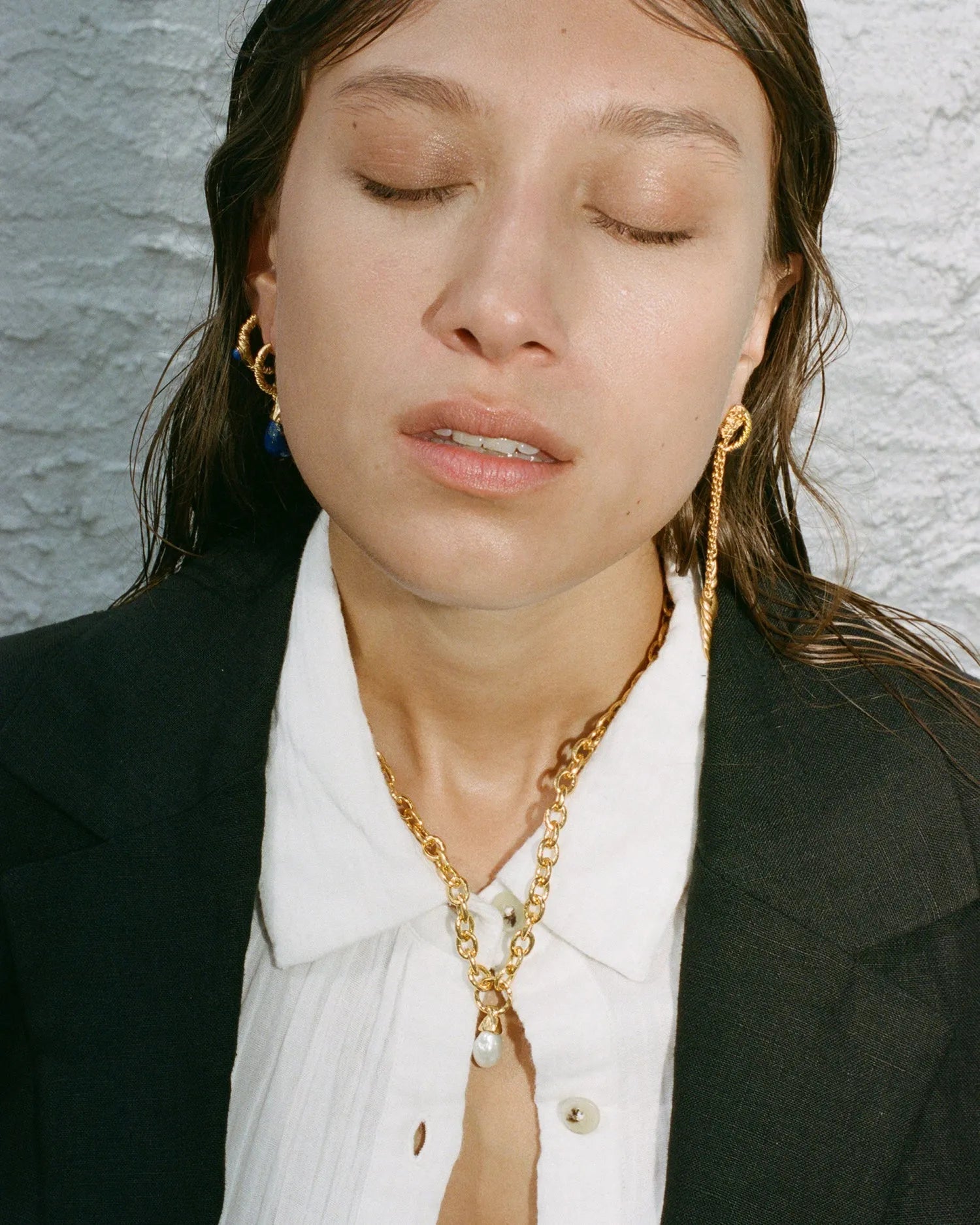 Damia Pendant, Gold by Pamela Love - At Present Jewelry