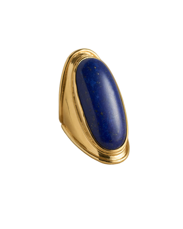 Mood Ring, Lapis by Pamela Love - At Present Jewelry