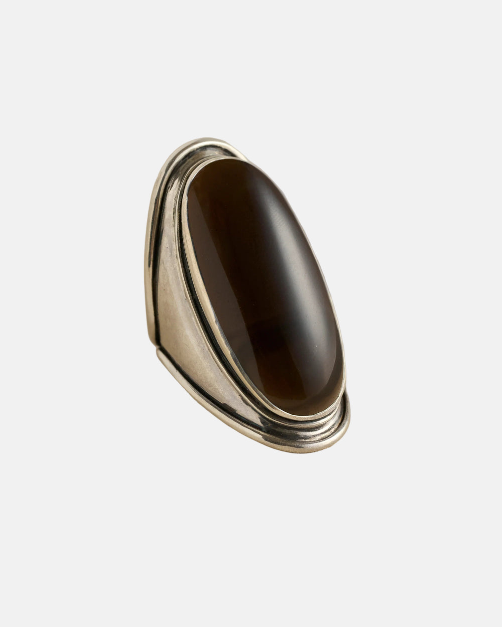 Mood Ring, Smoky Quartz by Pamela Love - At Present Jewelry