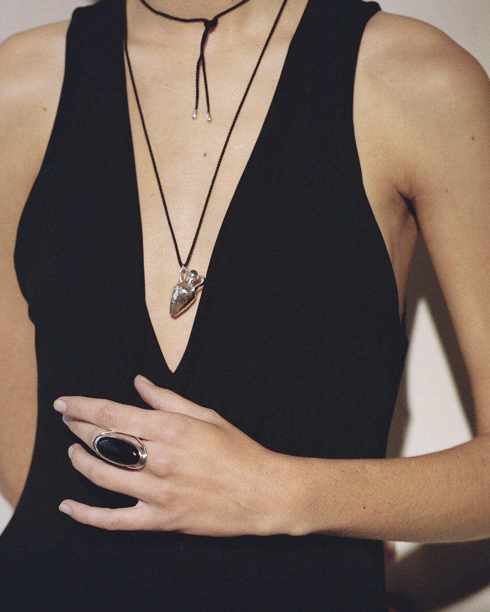 Mood Ring, Smoky Quartz by Pamela Love - At Present Jewelry