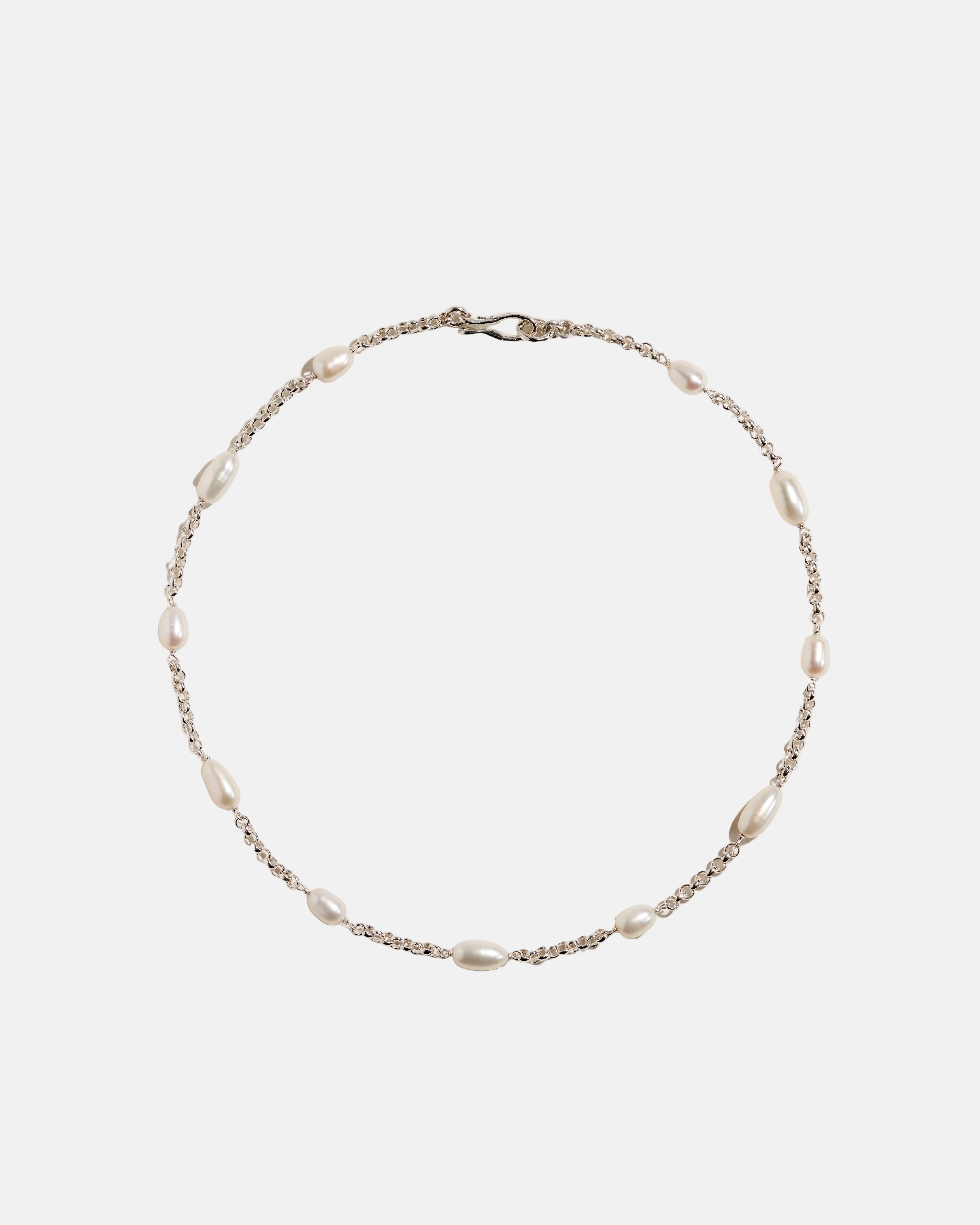 Astrid Necklace, Baroque Pearl by Pamela Love - At Present Jewelry