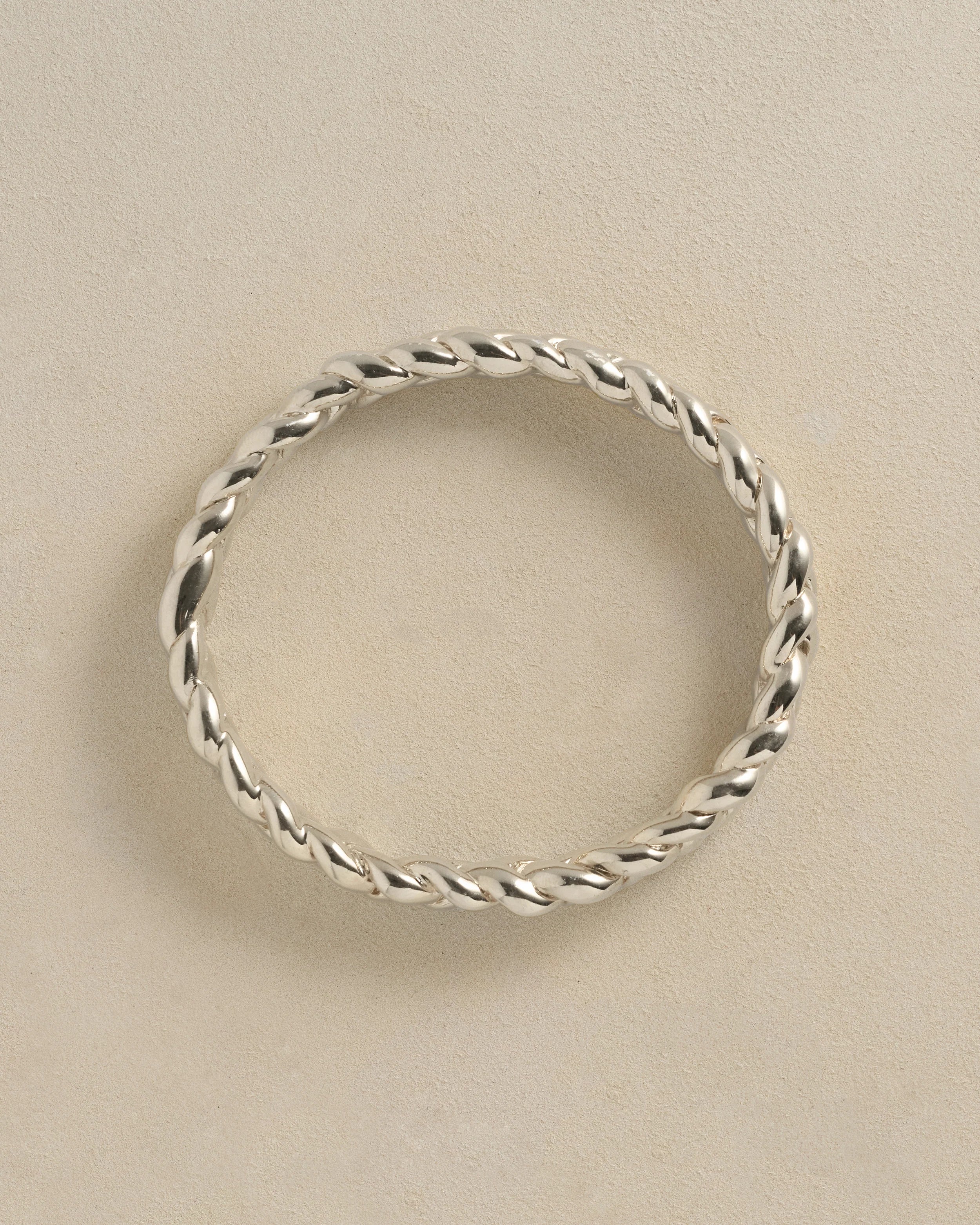 Pythia Bangle, Silver by Pamela Love - At Present Jewelry
