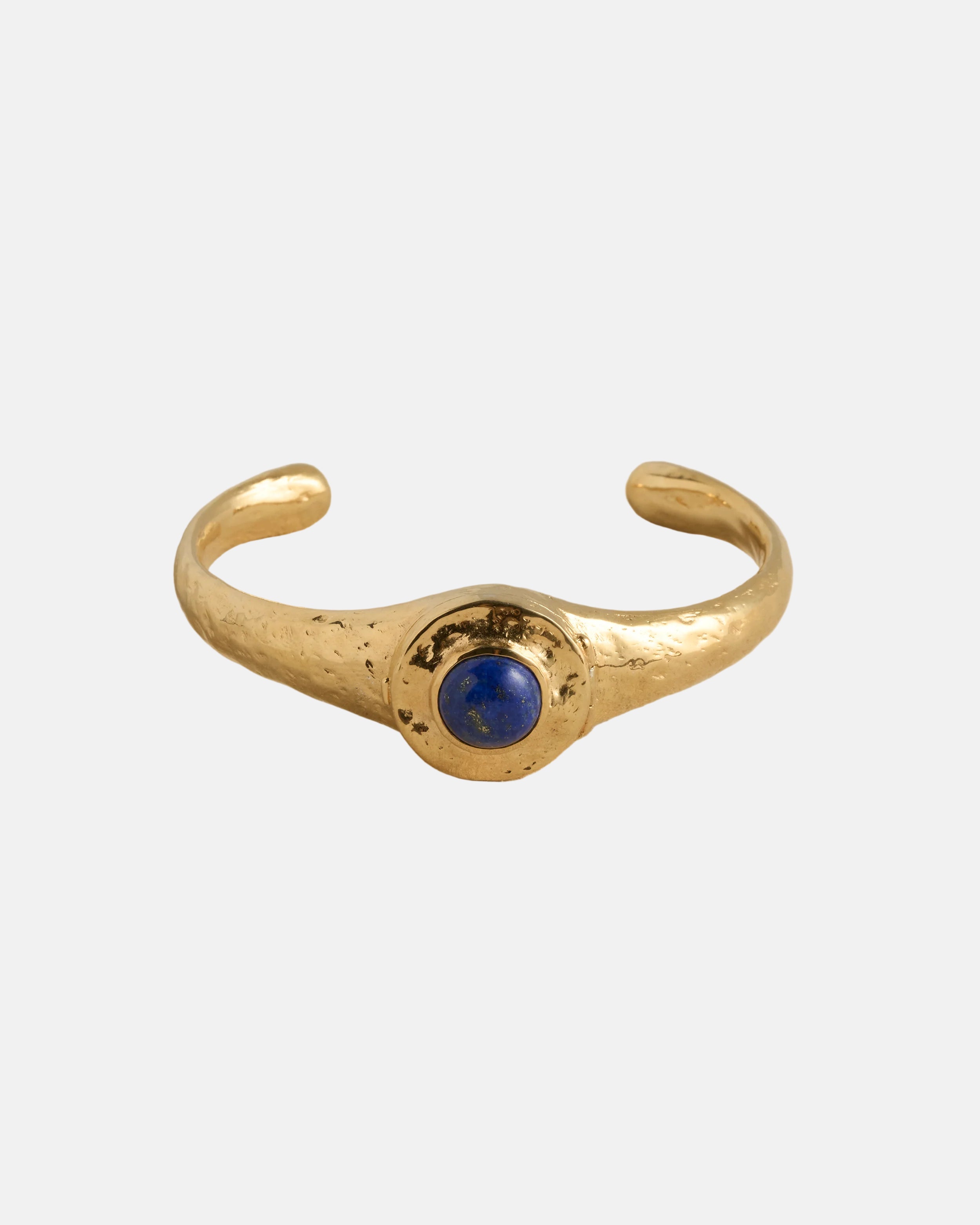 Vivianna Locket Cuff, Lapis by Pamela Love - At Present Jewelry