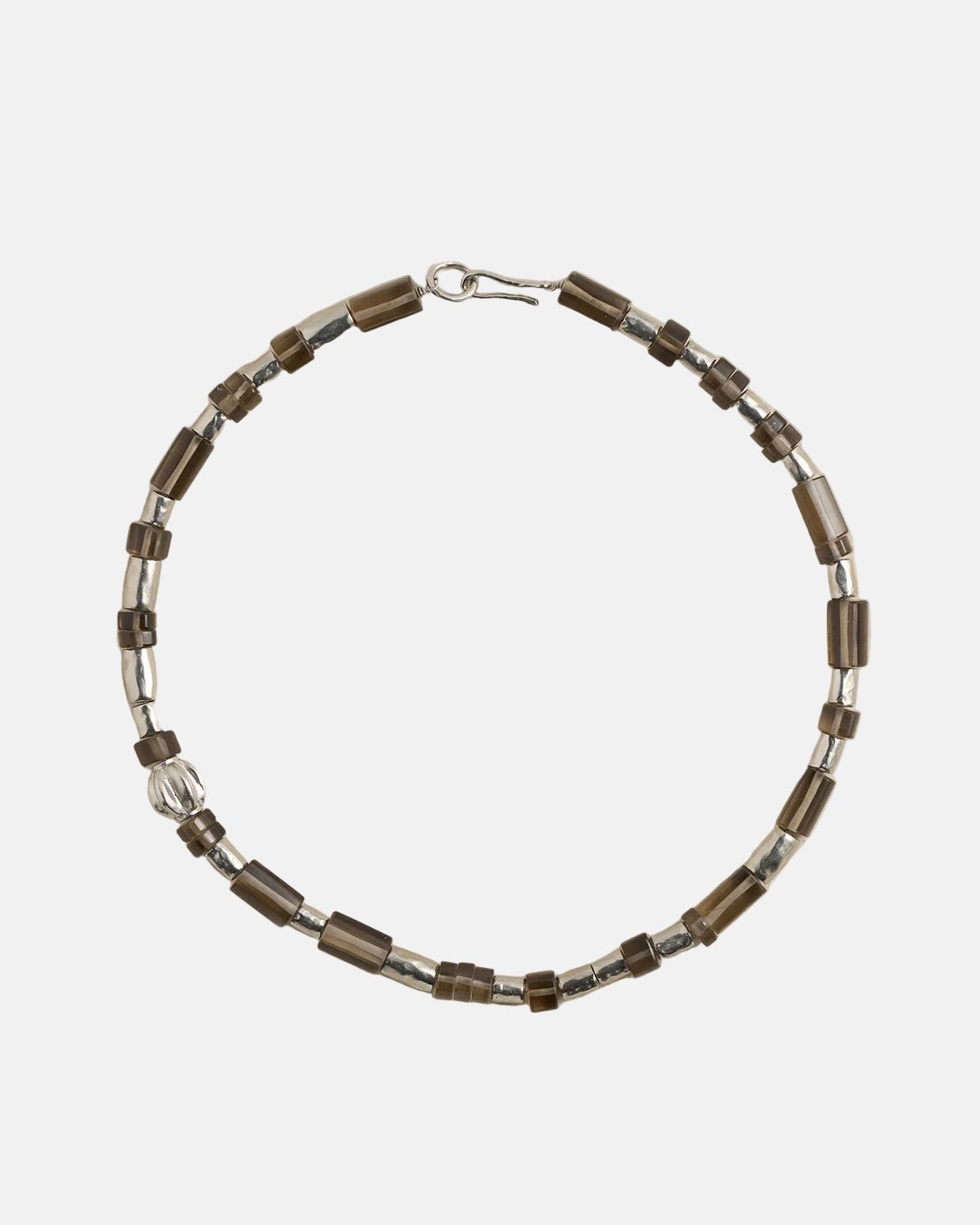 Valentine Necklace, Smoky Quartz by Pamela Love - At Present Jewelry