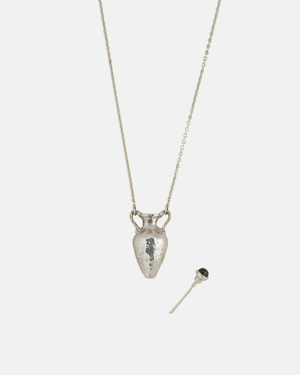 Perfume Amphora Necklace, Silver by Pamela Love - At Present Jewelry