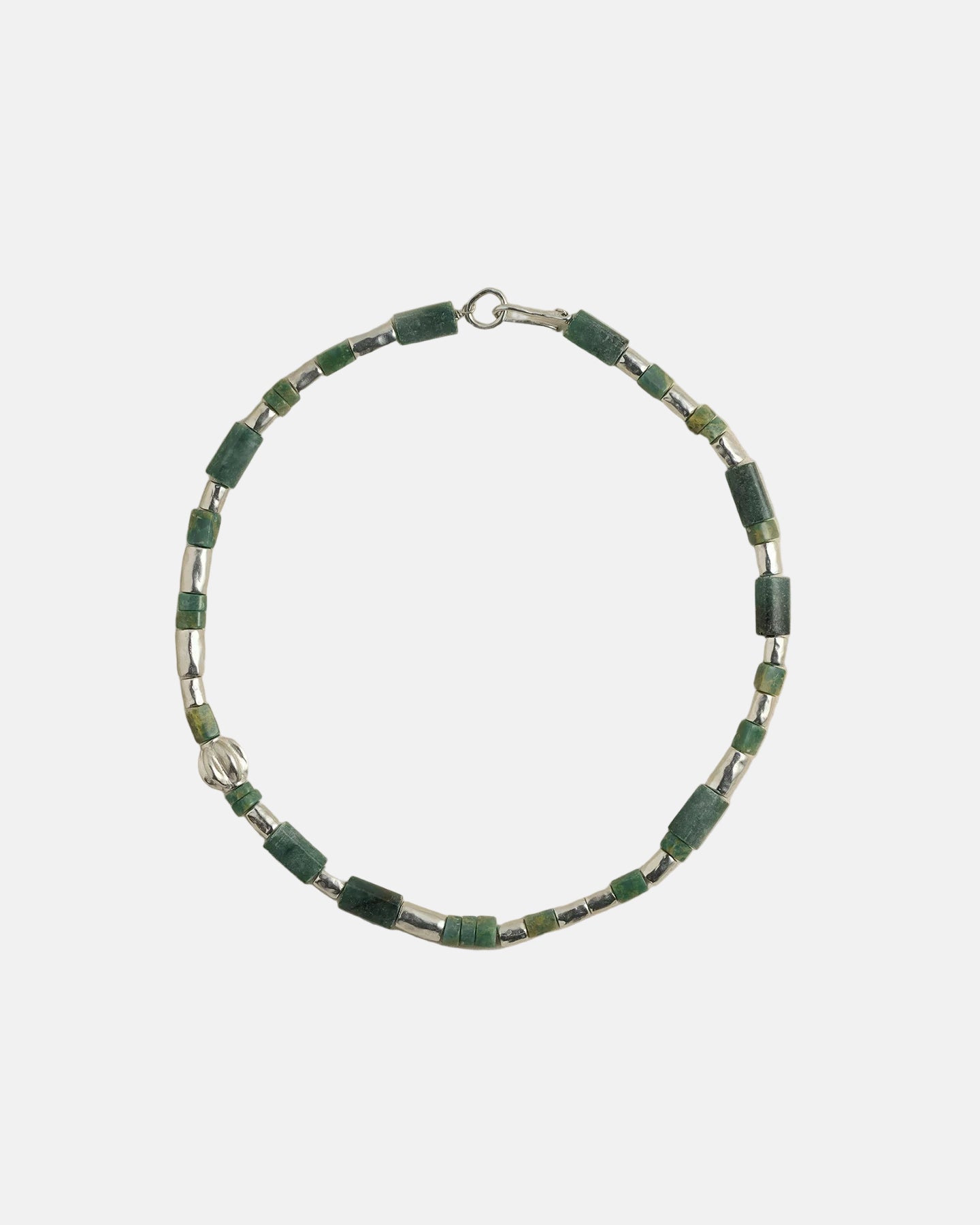 Valentine Necklace, Green Jade by Pamela Love - At Present Jewelry