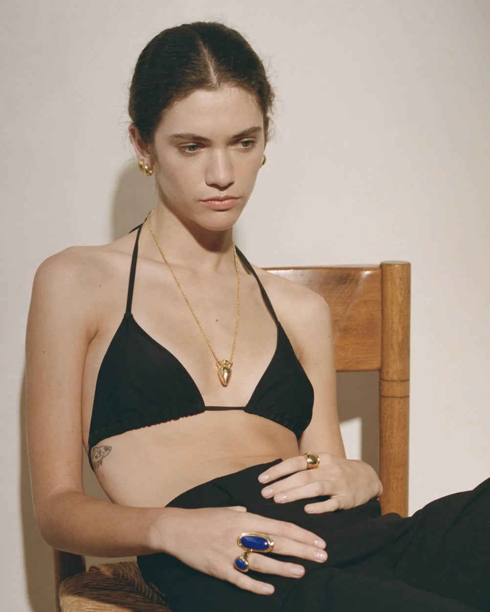 Perfume Amphora Necklace, Gold by Pamela Love - At Present Jewelry