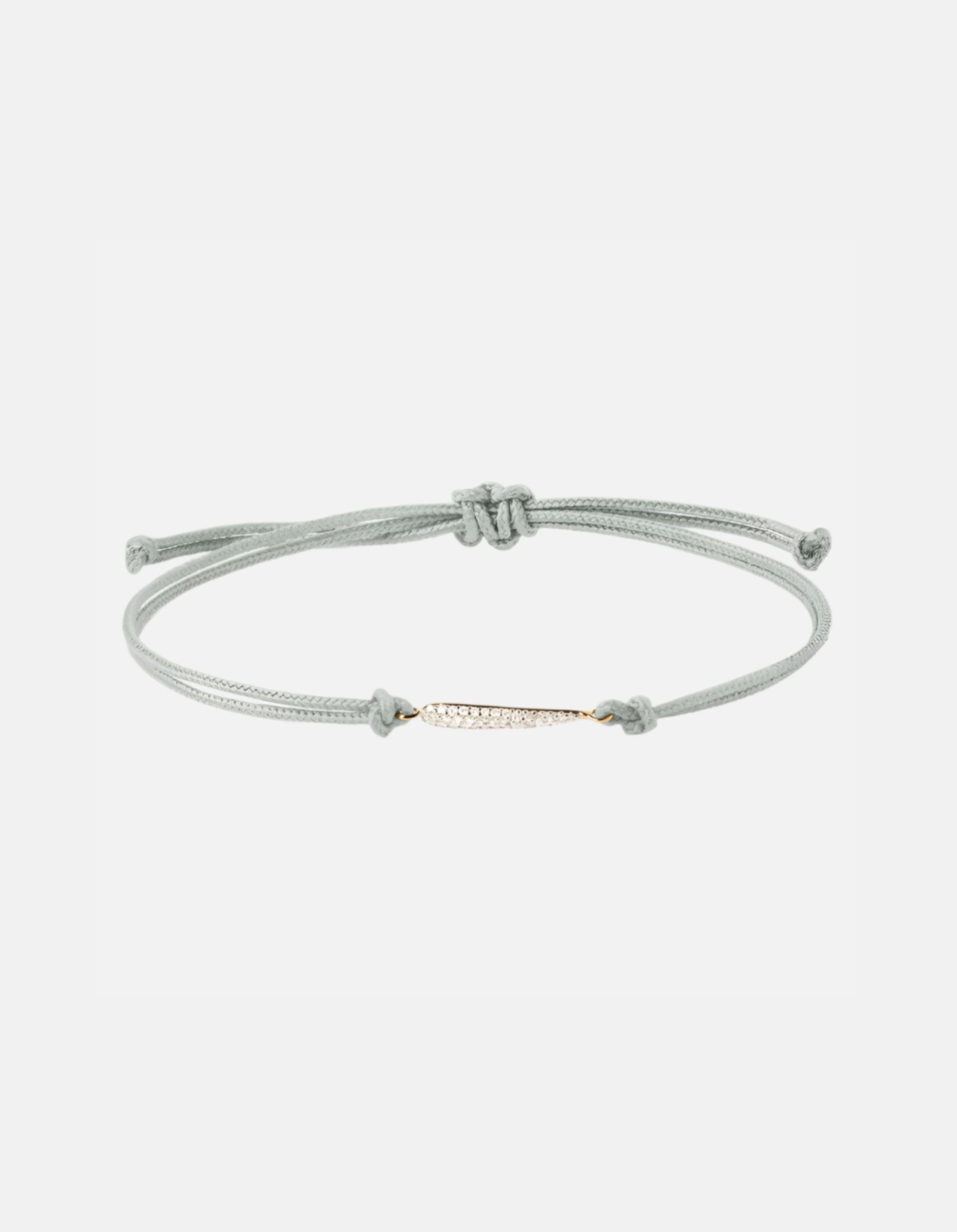 Nina Diamond Cord Bracelet by PDPaola - At Present Jewelry