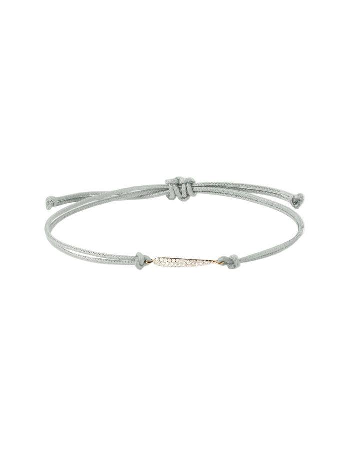 Nina Diamond Cord Bracelet by PDPaola - At Present Jewelry