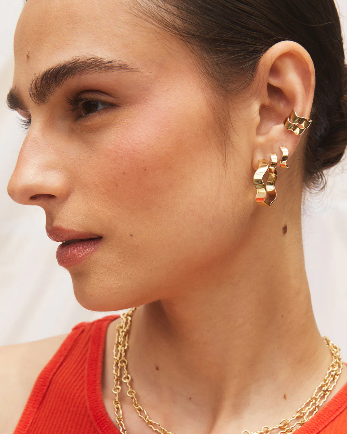 Thick Form Ear Cuff by Eriness - At Present Jewelry