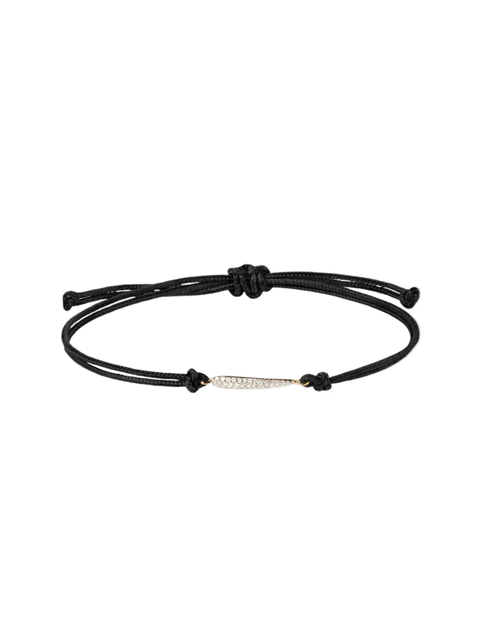 Nina Diamond Cord Bracelet by PDPaola - At Present Jewelry