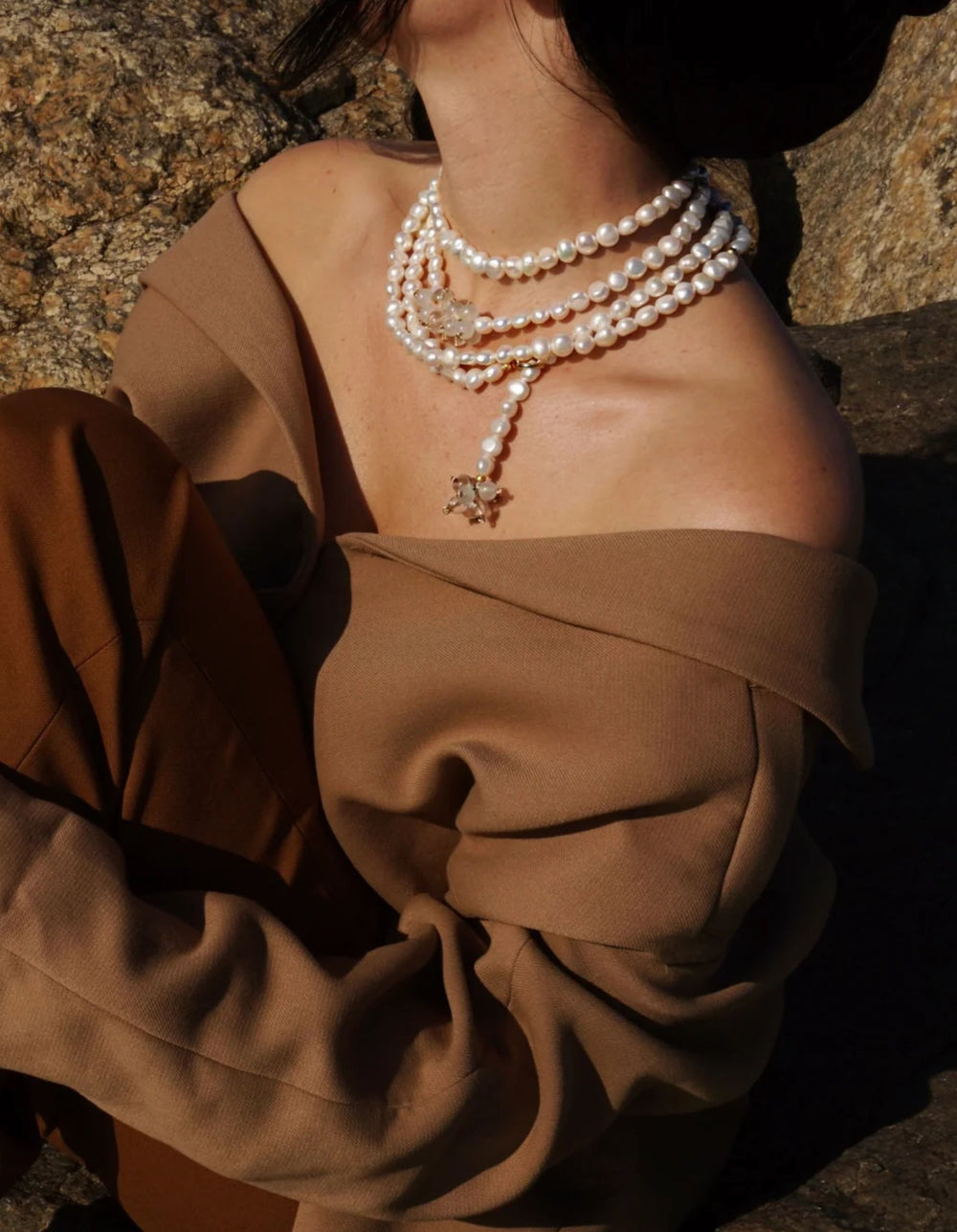 Pearl Cluster Collar