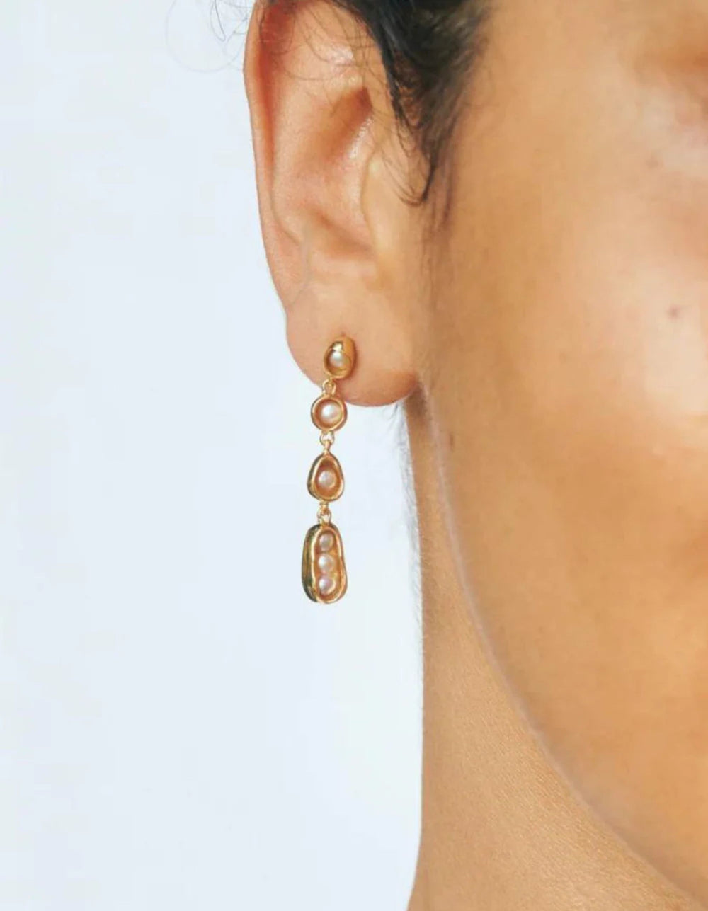 Pearl Droplets by Carina Hardy - At Present Jewelry