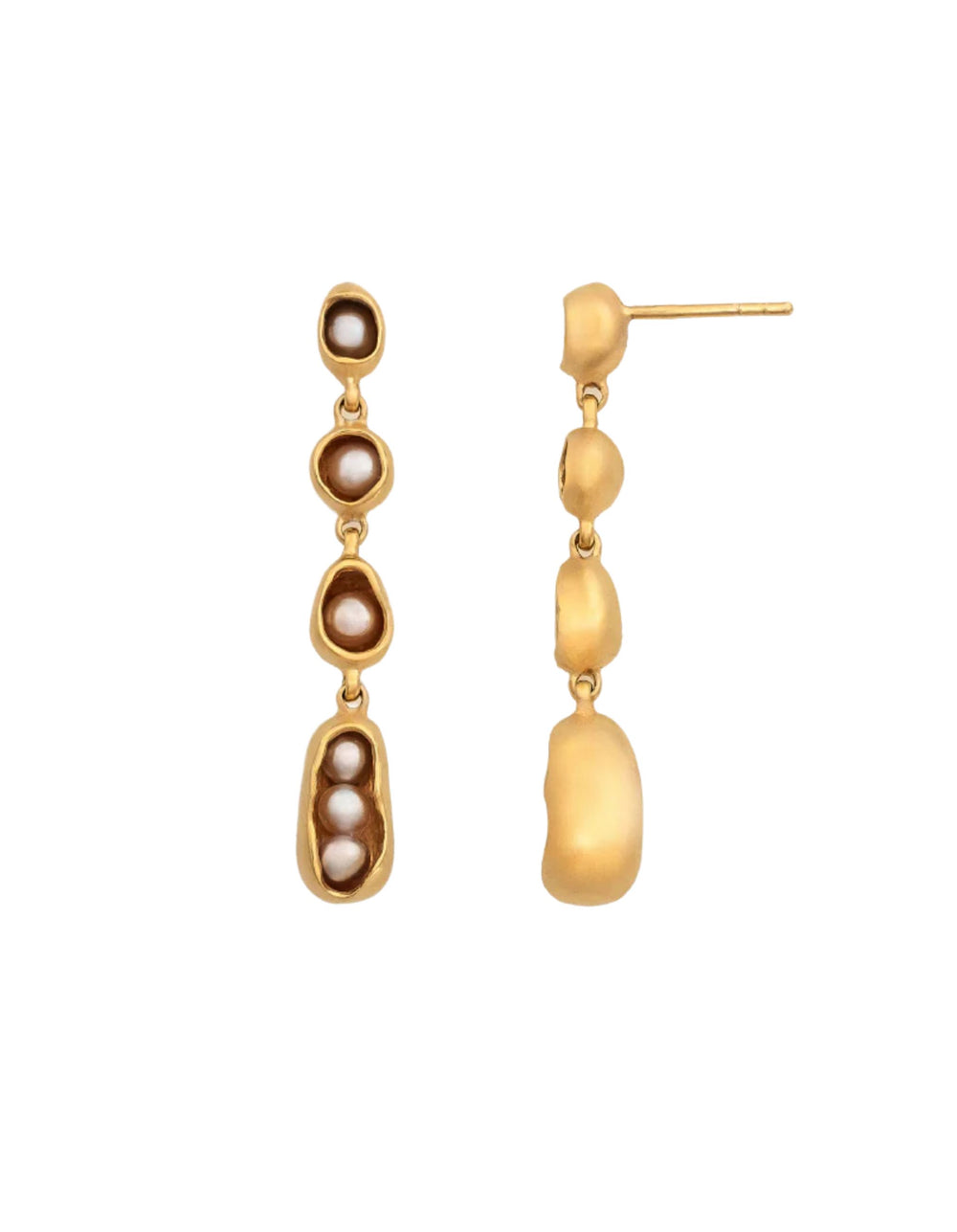 Pearl Droplets by Carina Hardy - At Present Jewelry