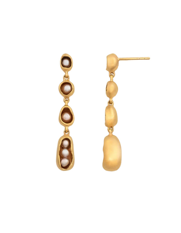 Pearl Droplets by Carina Hardy - At Present Jewelry