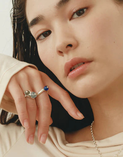 Pea Curve Ring | Small by CLED - At Present Jewelry