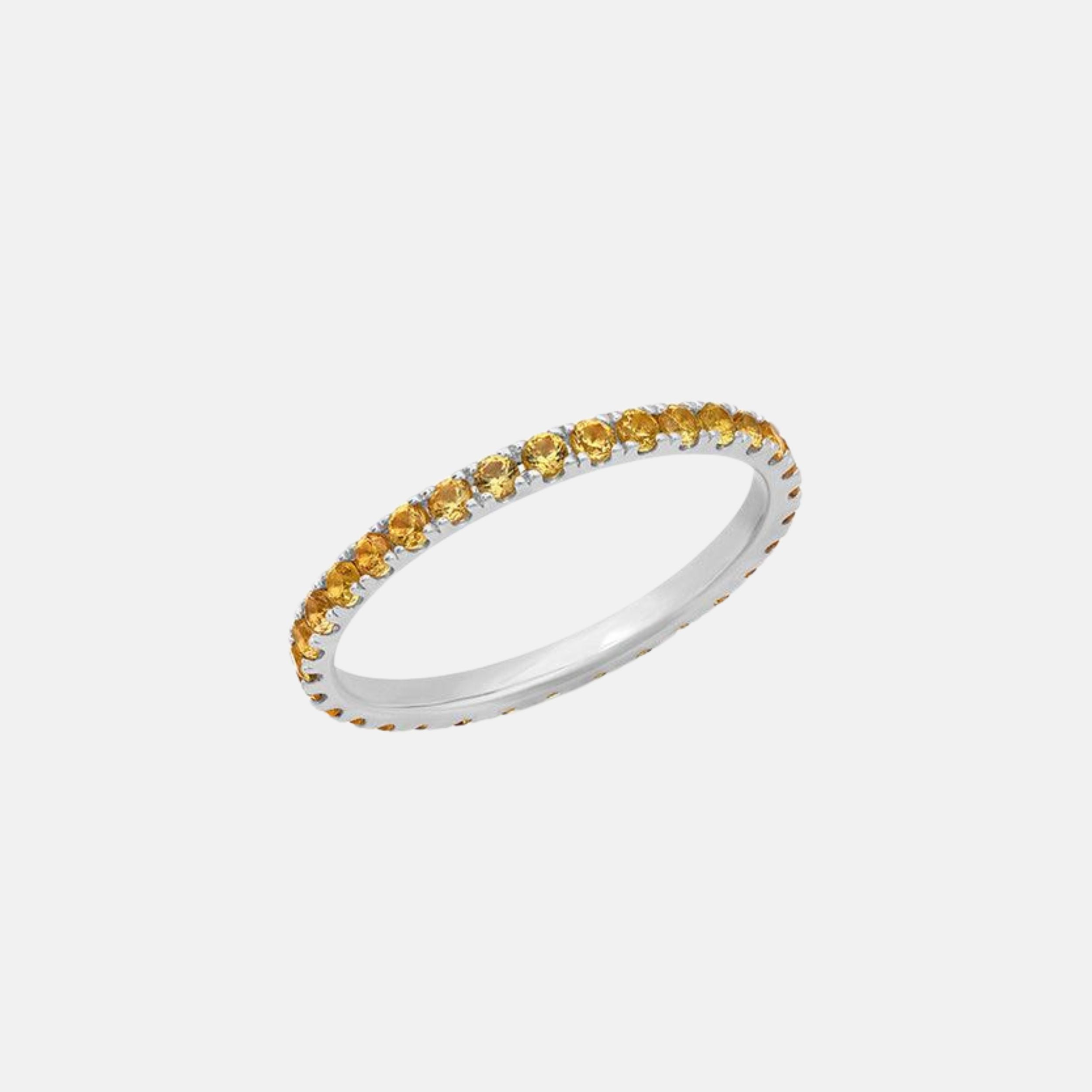 Standard Sapphire Eternity Band by Eriness - At Present Jewelry