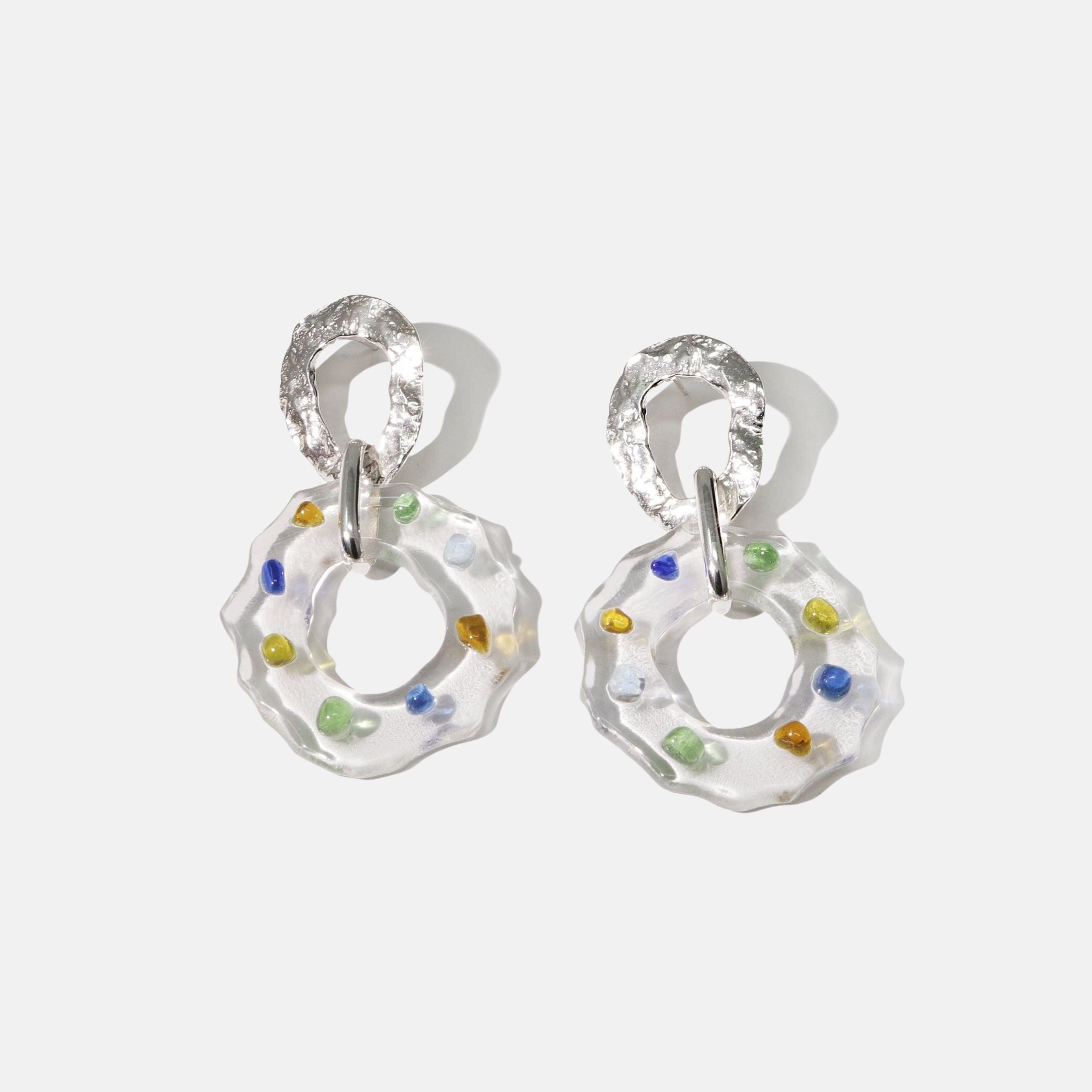 High Tide Earrings in Spectrum by CLED - At Present Jewelry
