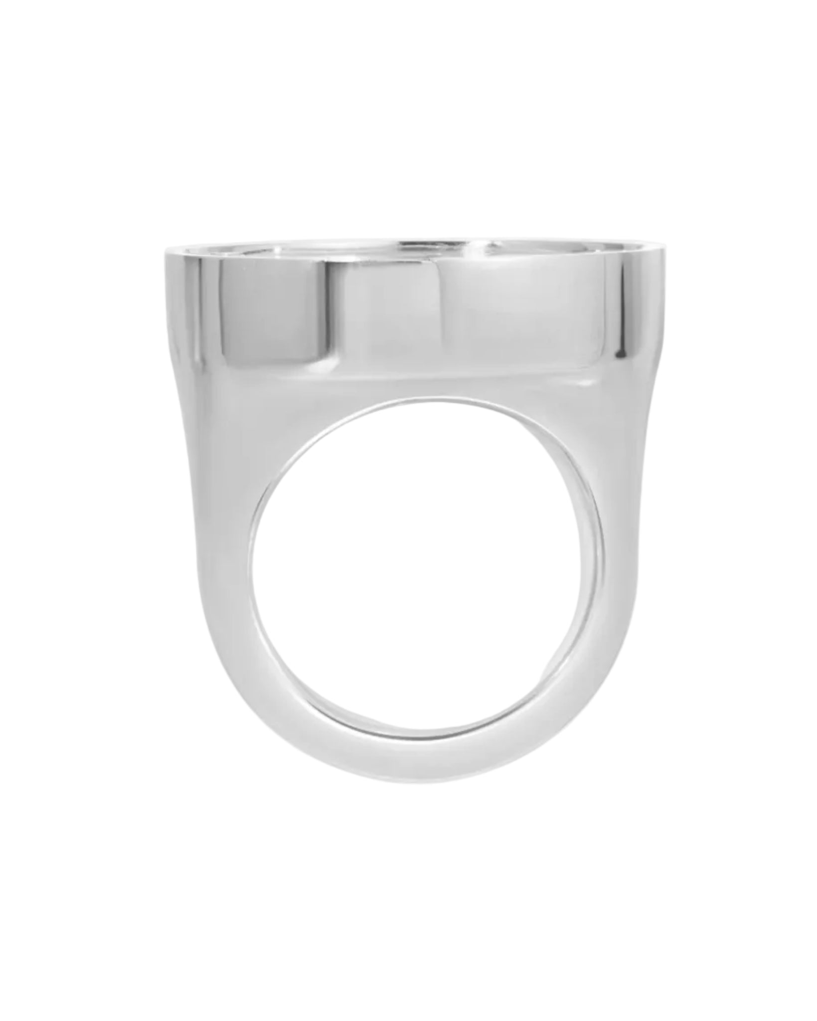 Chubby Maze Ring, Silver by Monbouquette - At Present Jewelry