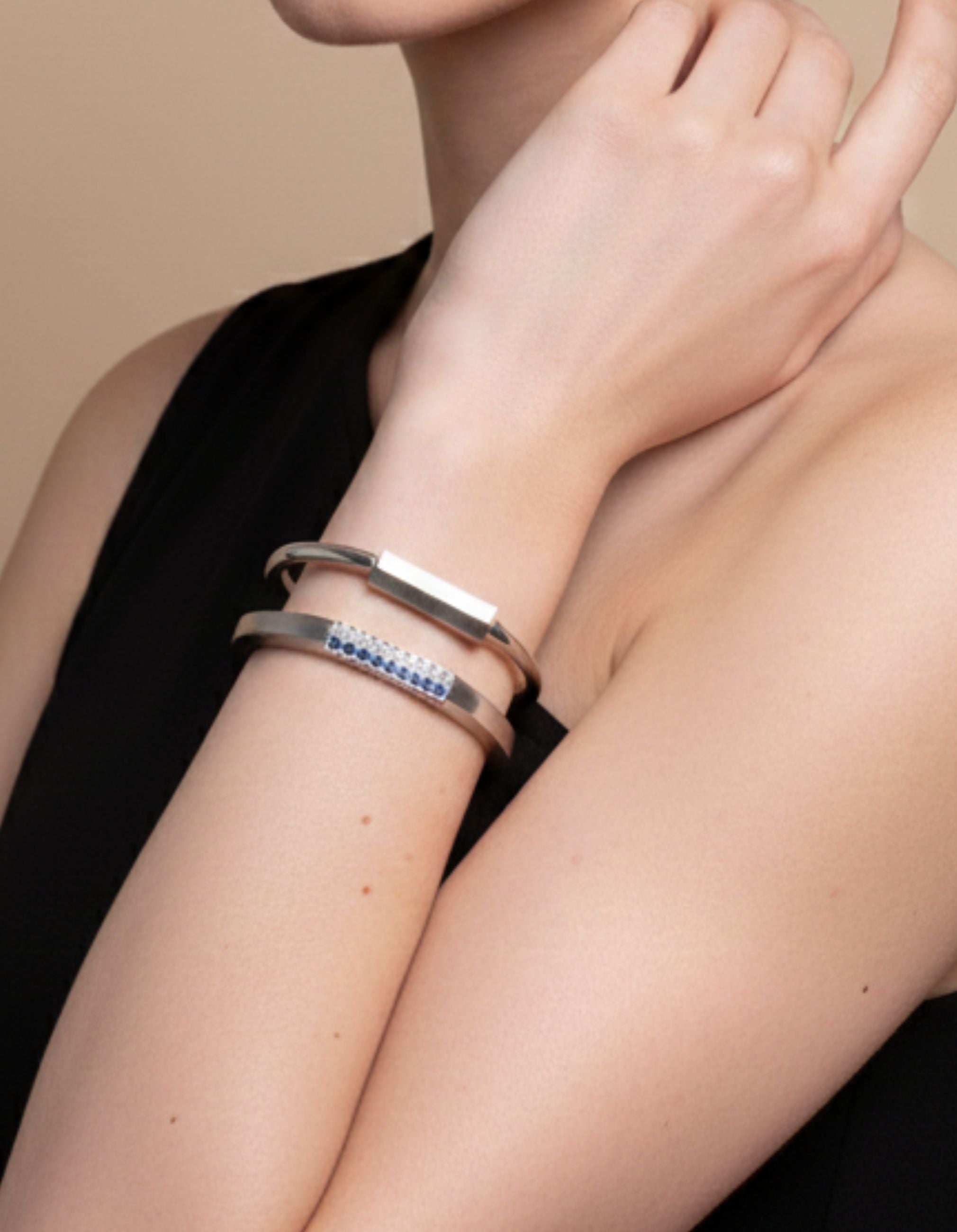 Vault Pavè Lock Bracelet