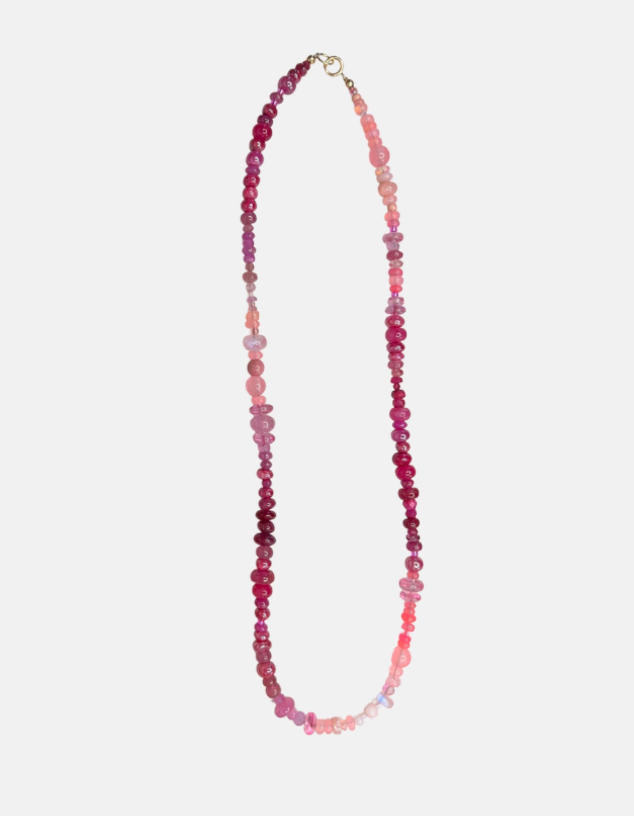 Pink Cutie Necklace by Encirkled Jewelry - At Present Jewelry