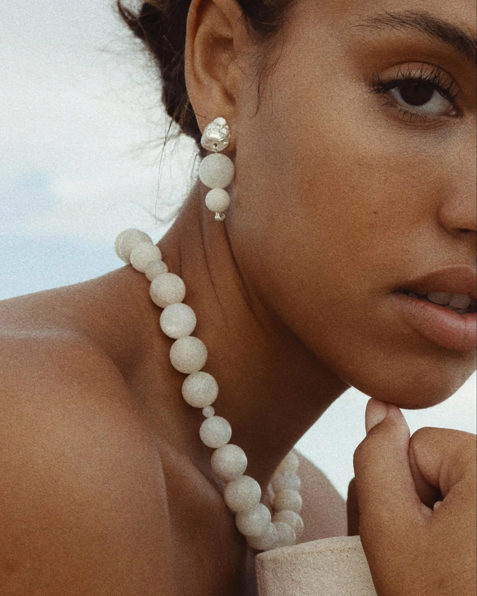 Blue Moon Collar by Anita Berisha - At Present Jewelry