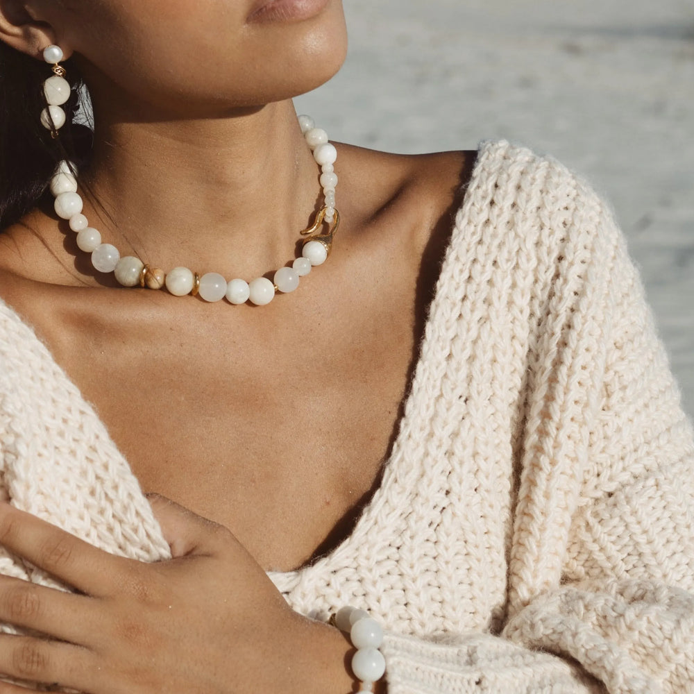 Moonlight Collar by Anita Berisha - At Present Jewelry