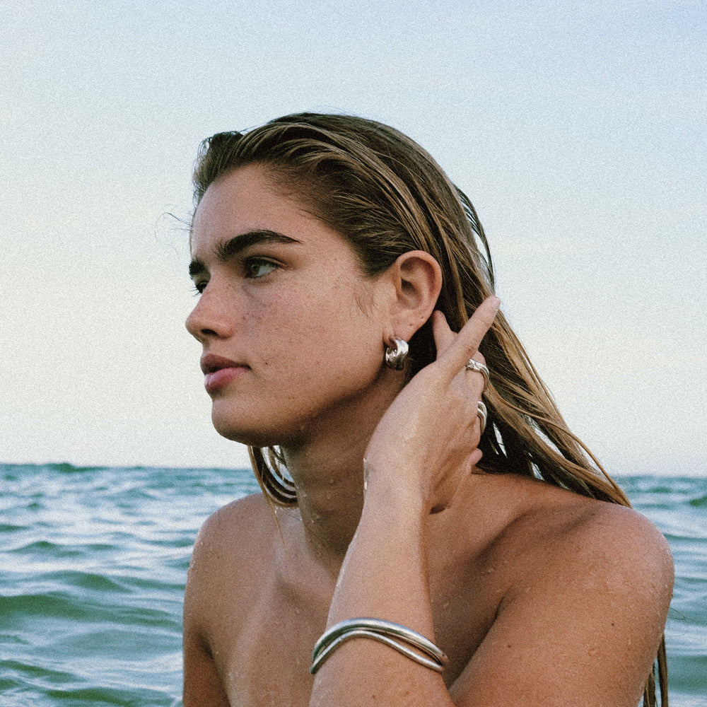 The Ripple Effect Earrings by Anita Berisha - At Present Jewelry