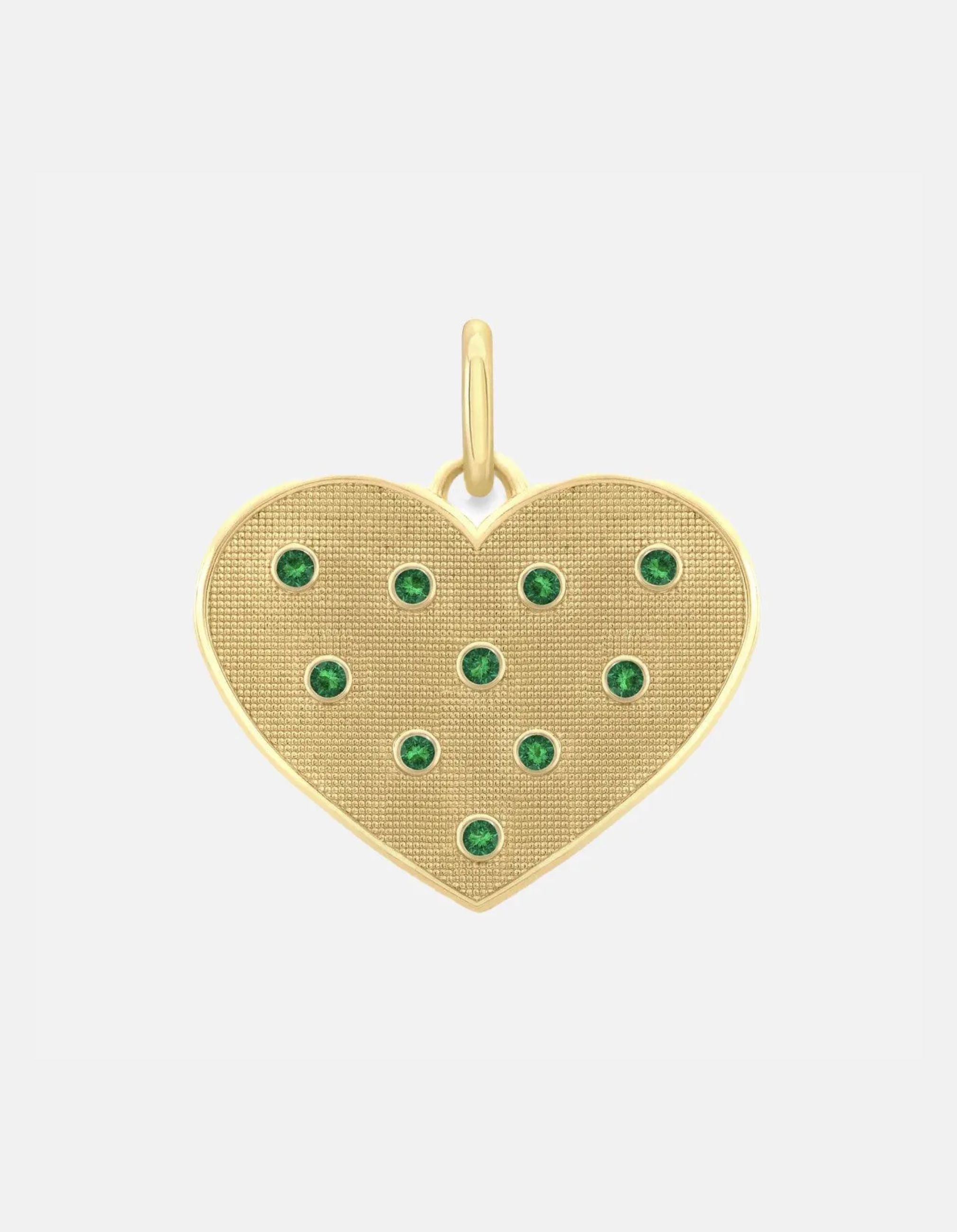 Birthstone Heart Pendant
